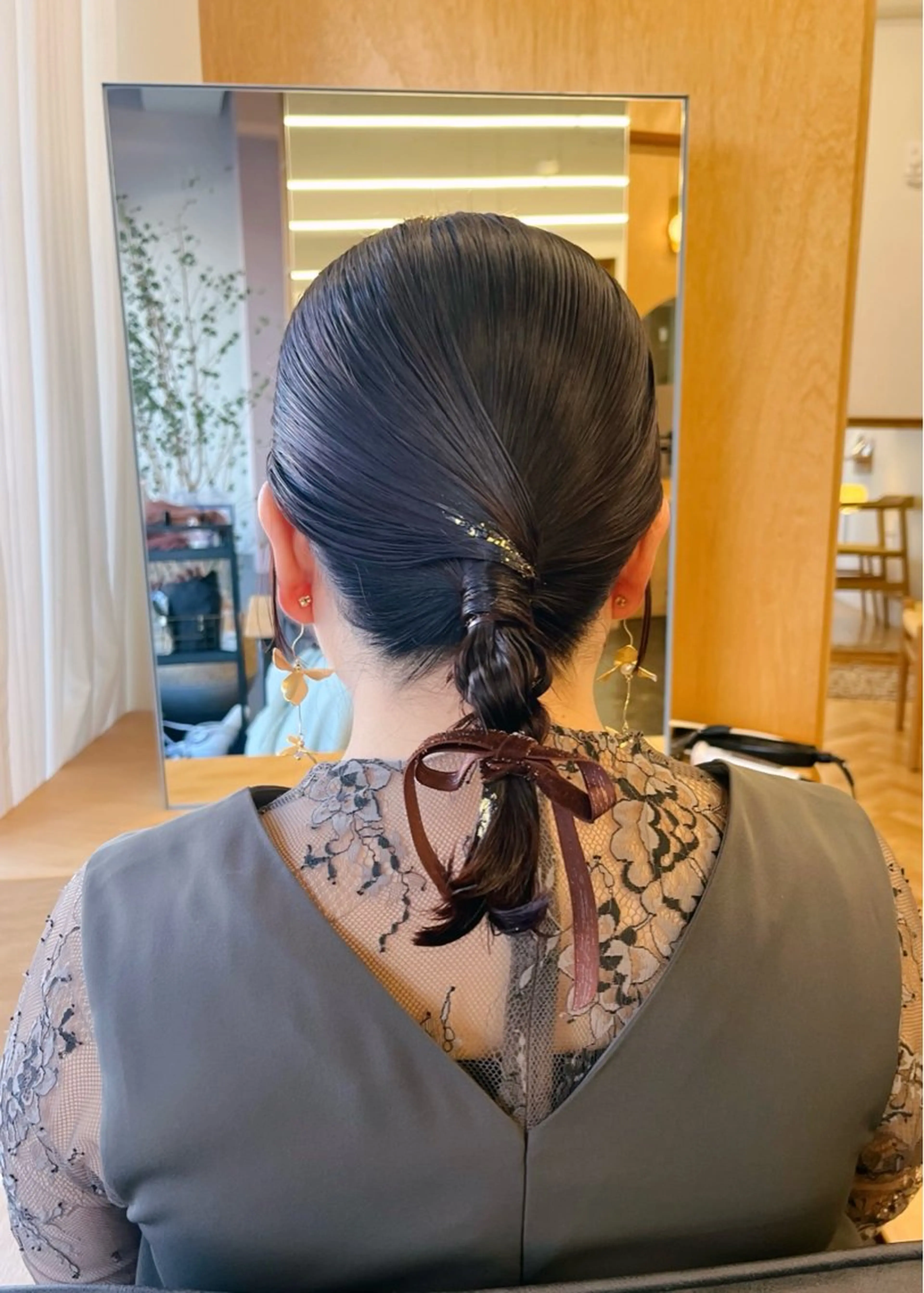 ミディアム ヘアセット 西山 紗耶香🪽 透明感カラー/ボブのヘアスタイル