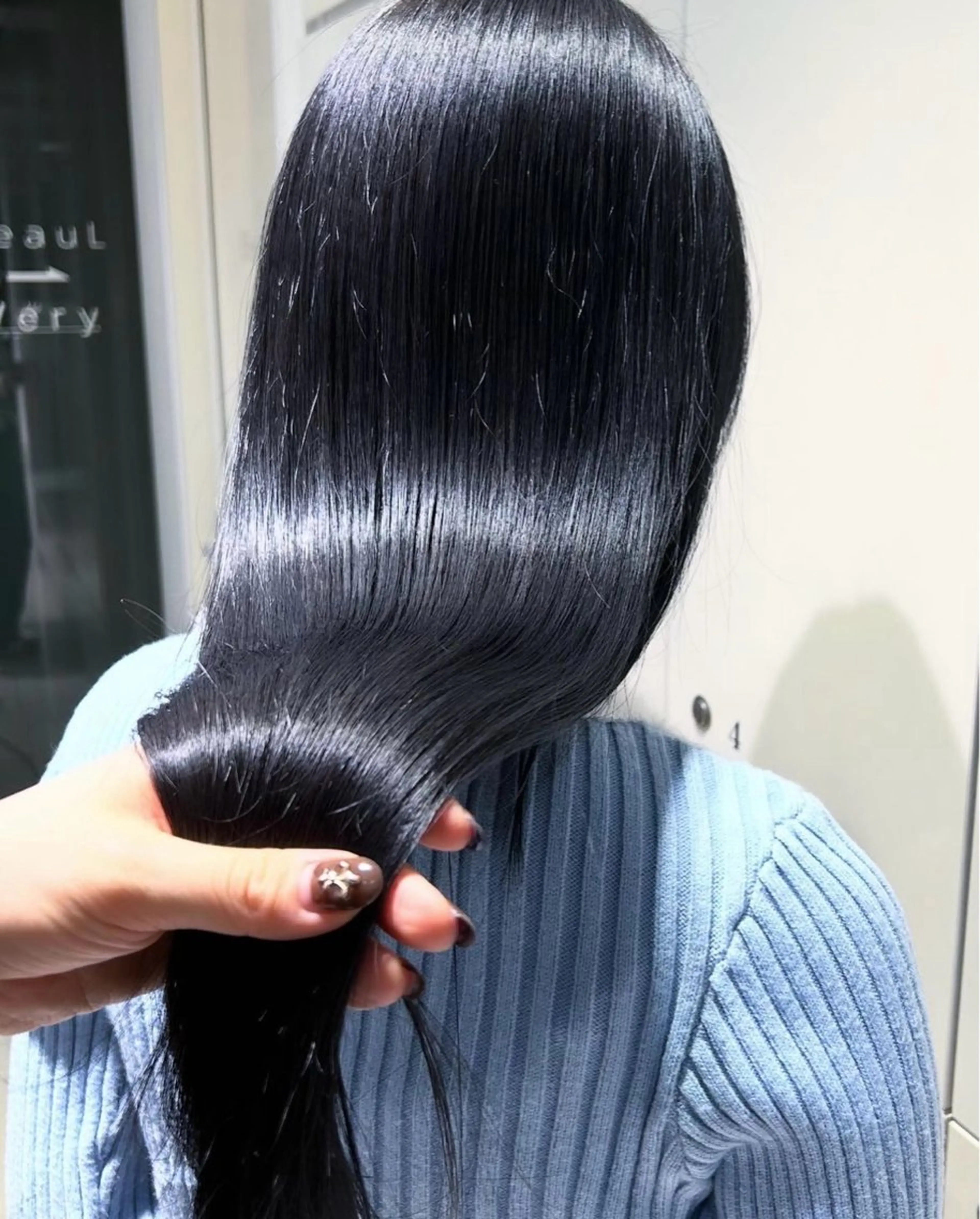 ロング カラー 髪質改善/透明感カラ ー/レイヤー/あやはのヘアスタイル