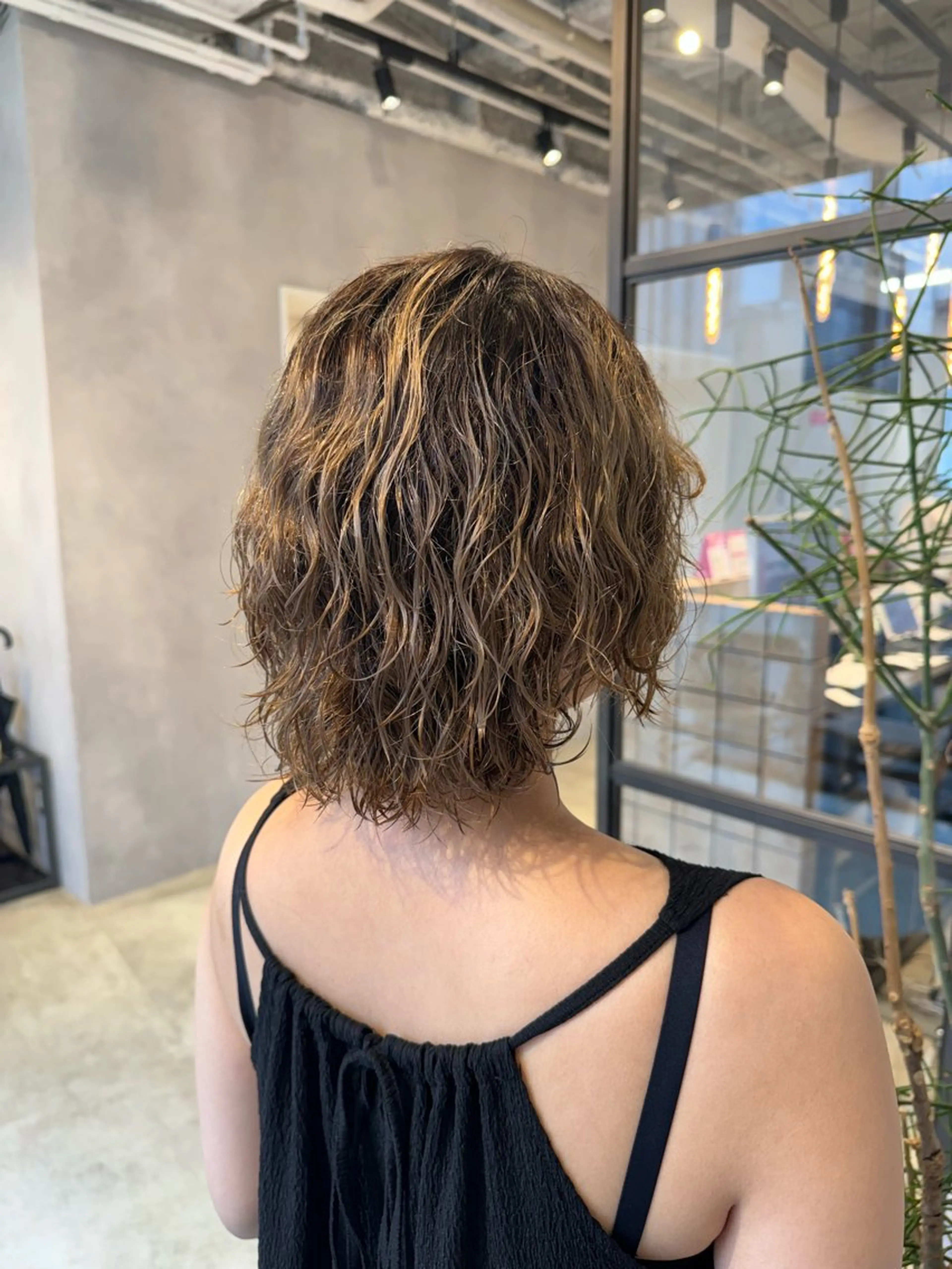 パーマ 透明感カラー✨艶髪 制作🌱山根あゆみのヘアスタイル