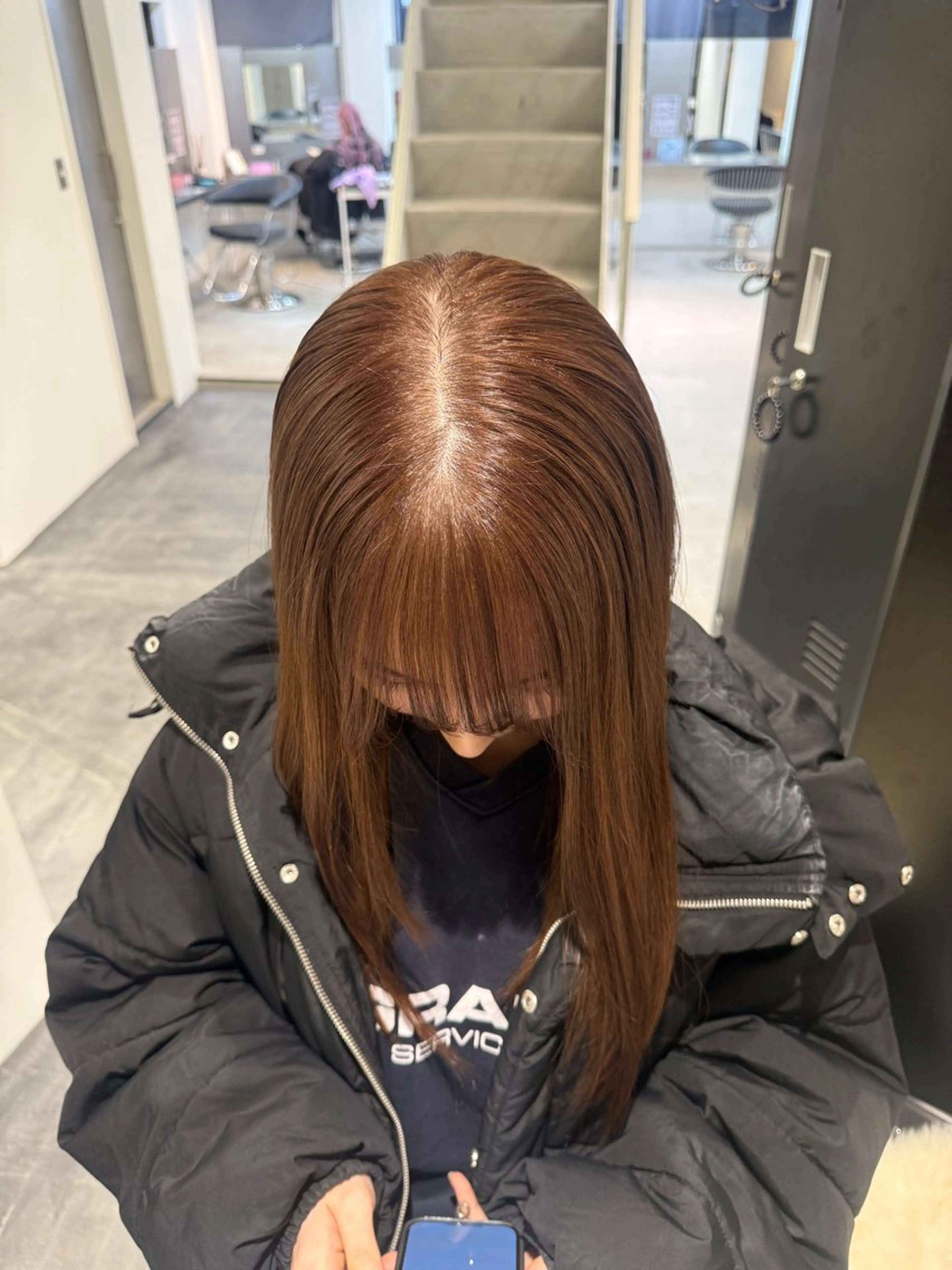 ロング カラー ブラウンカラー ナチュラルブラウン ヘアカラー うる艶カラー 🪐💫serenaのヘアスタイル