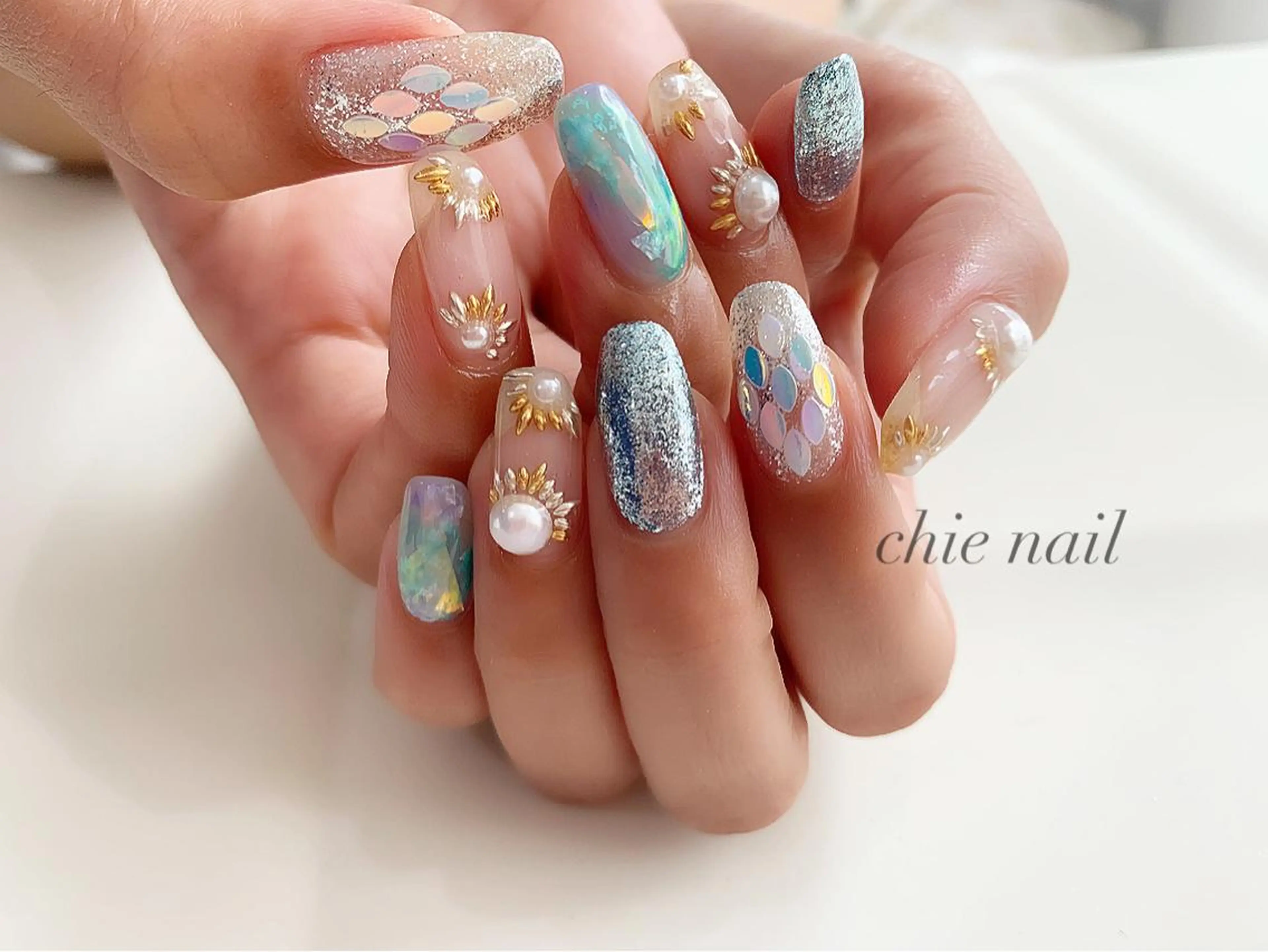 ネイル ハンドネイル 森ノ宮❤︎ chieのネイルデザイン