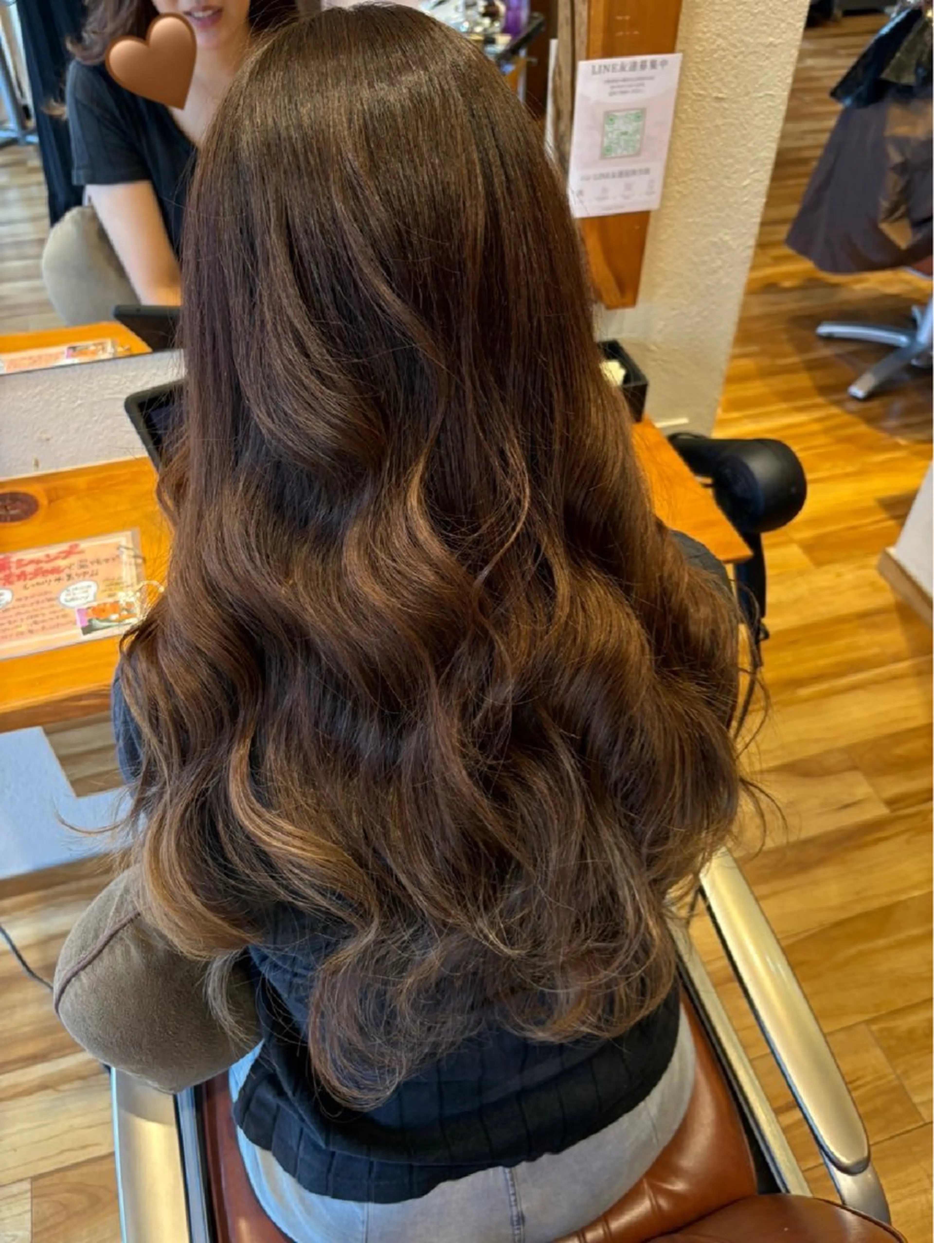 ロング ロング カット hair salon komorebi所属・韓国風/レイヤーカッ トmanamiのヘアスタイル