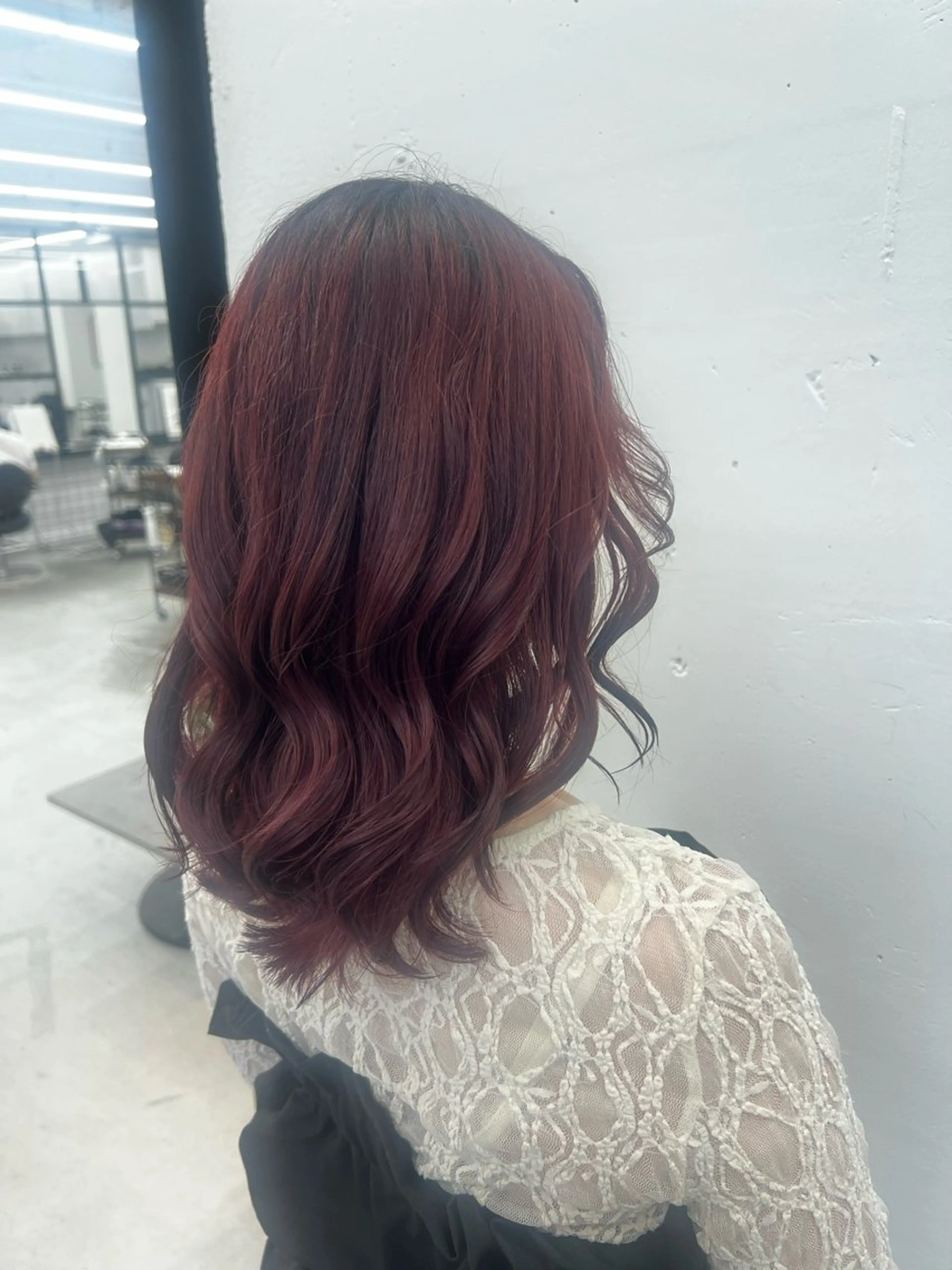 ミディアム カラー 🎀ちさ🎀 JILLSTUDIOのヘアスタイル