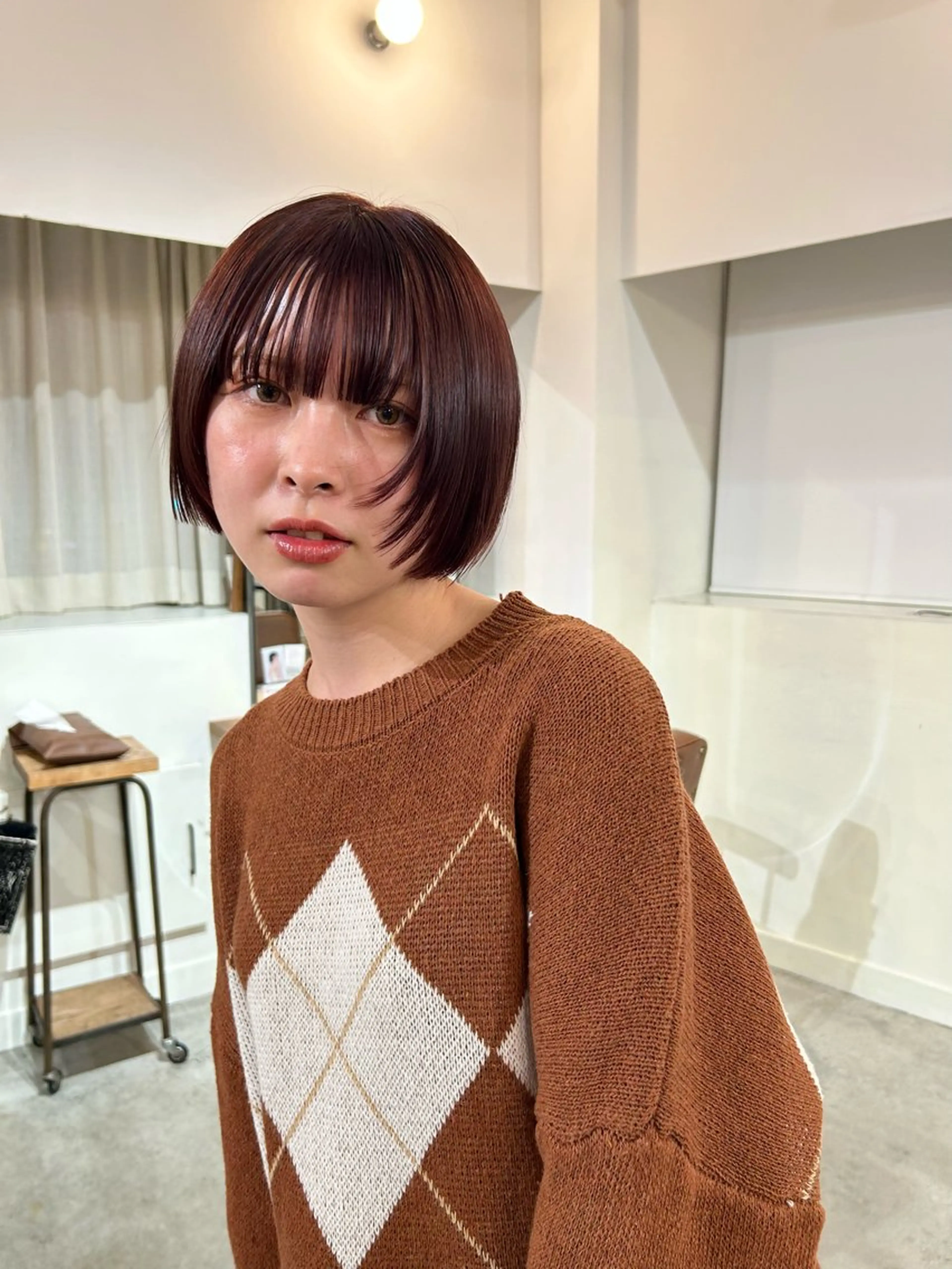 ショート Maruquee de mashu所属・みうら ありさのヘアスタイル