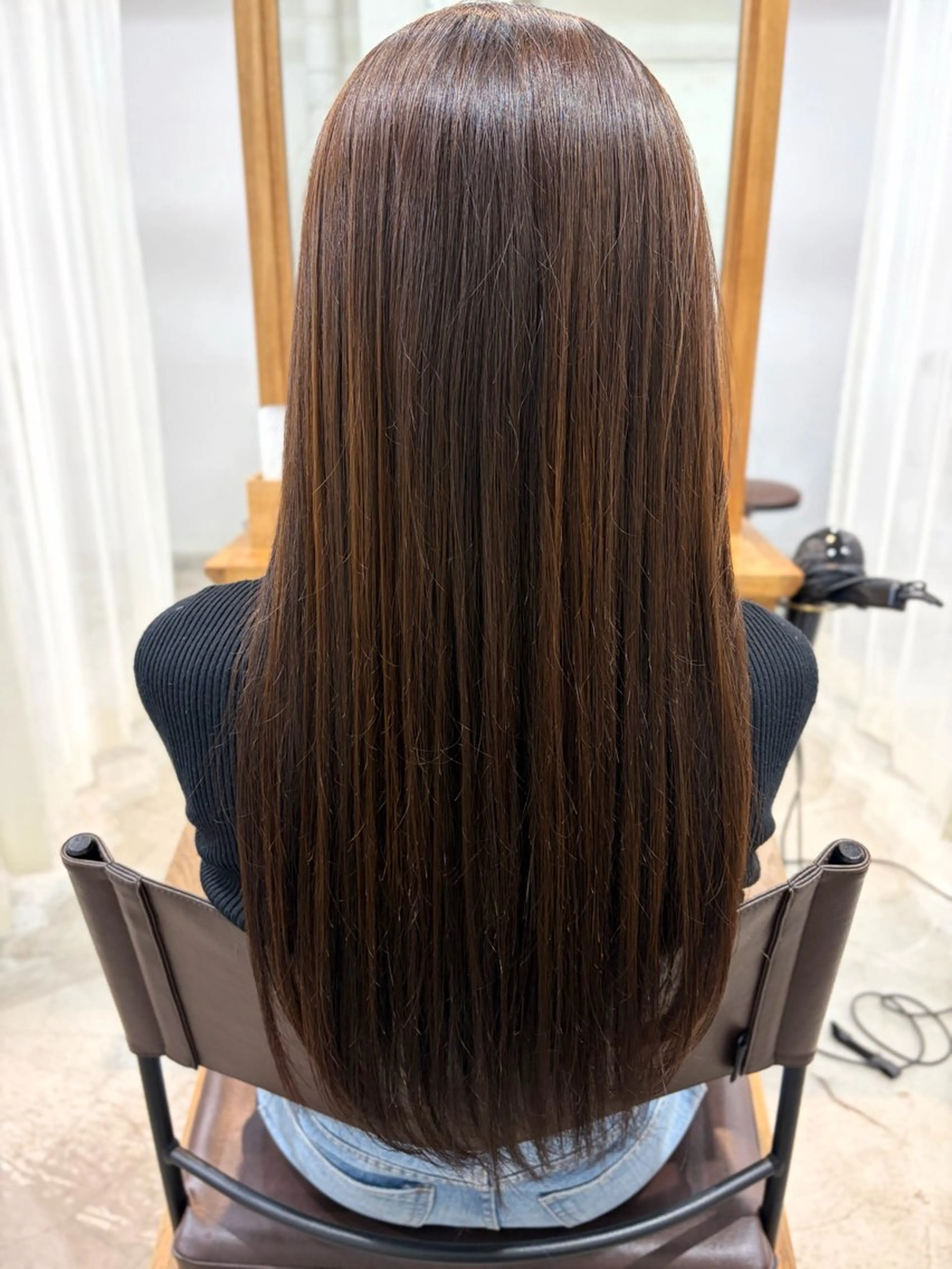 ロング カラー 渡邉 光姫のヘアスタイル
