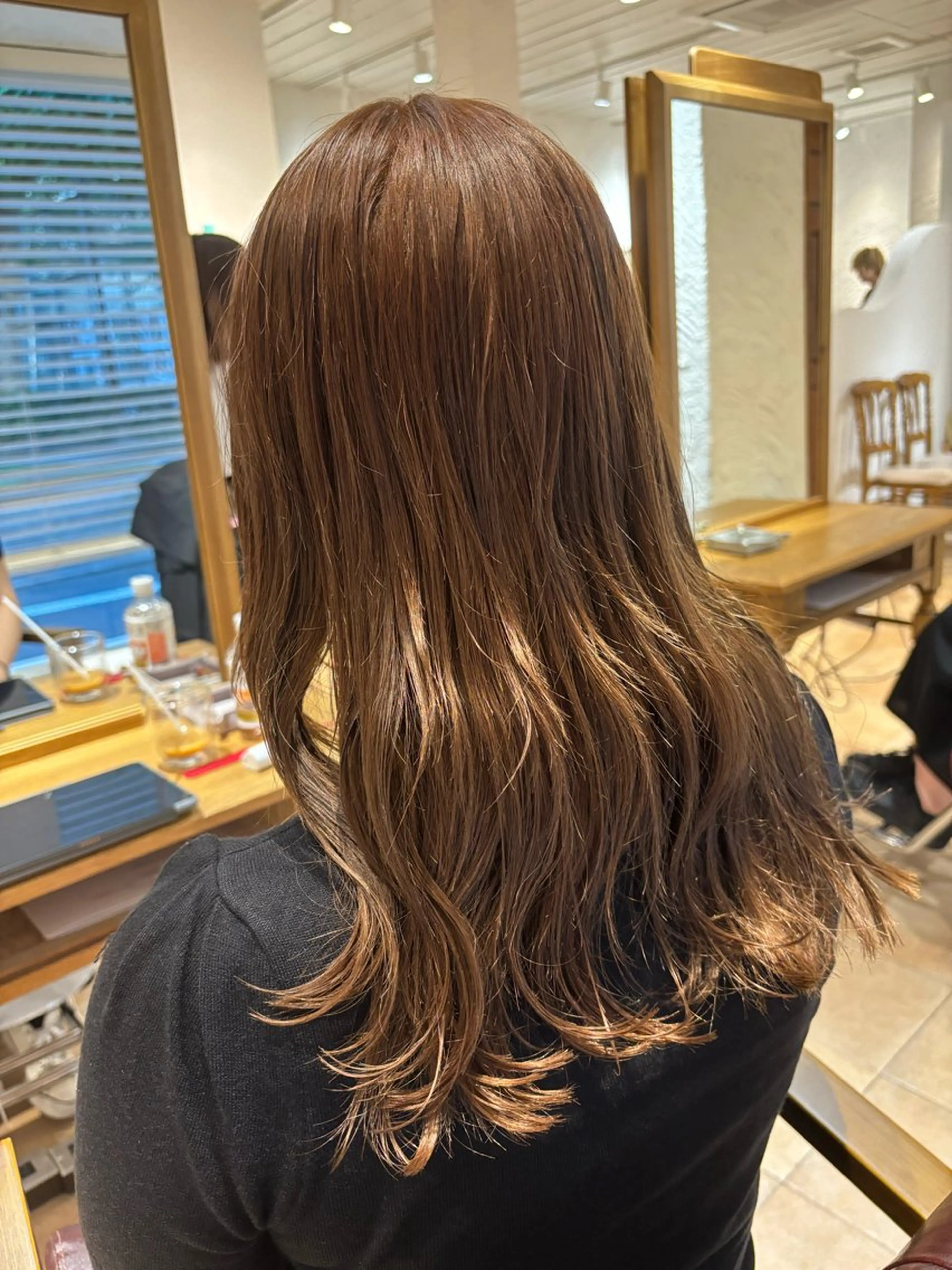 ミディアム ヘアカラー 🌈透明感カラー🌈 🌟吉田祐介🌟のヘアスタイル