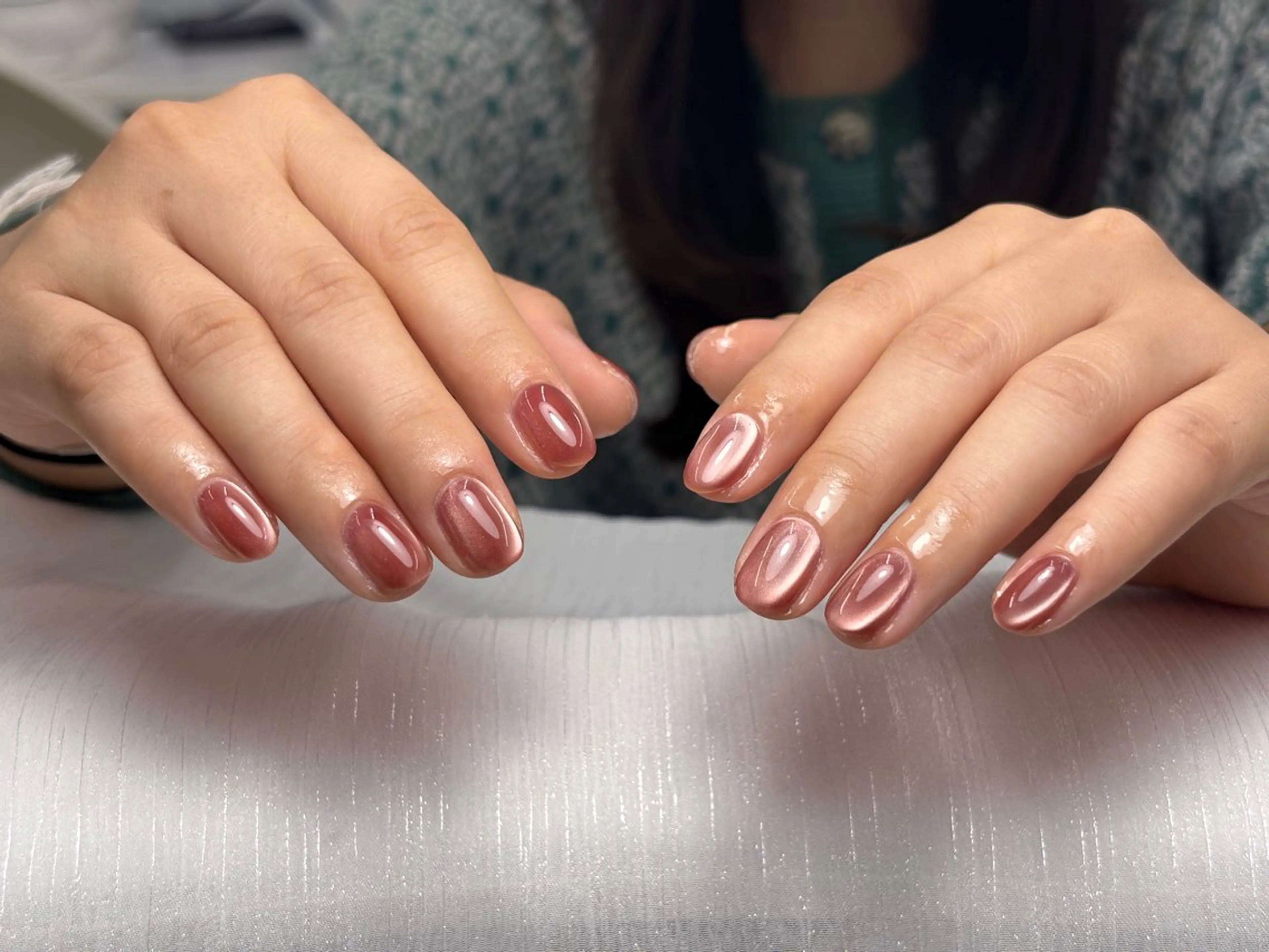 ショート ハンドネイル トゥー フエンのネイルデザイン