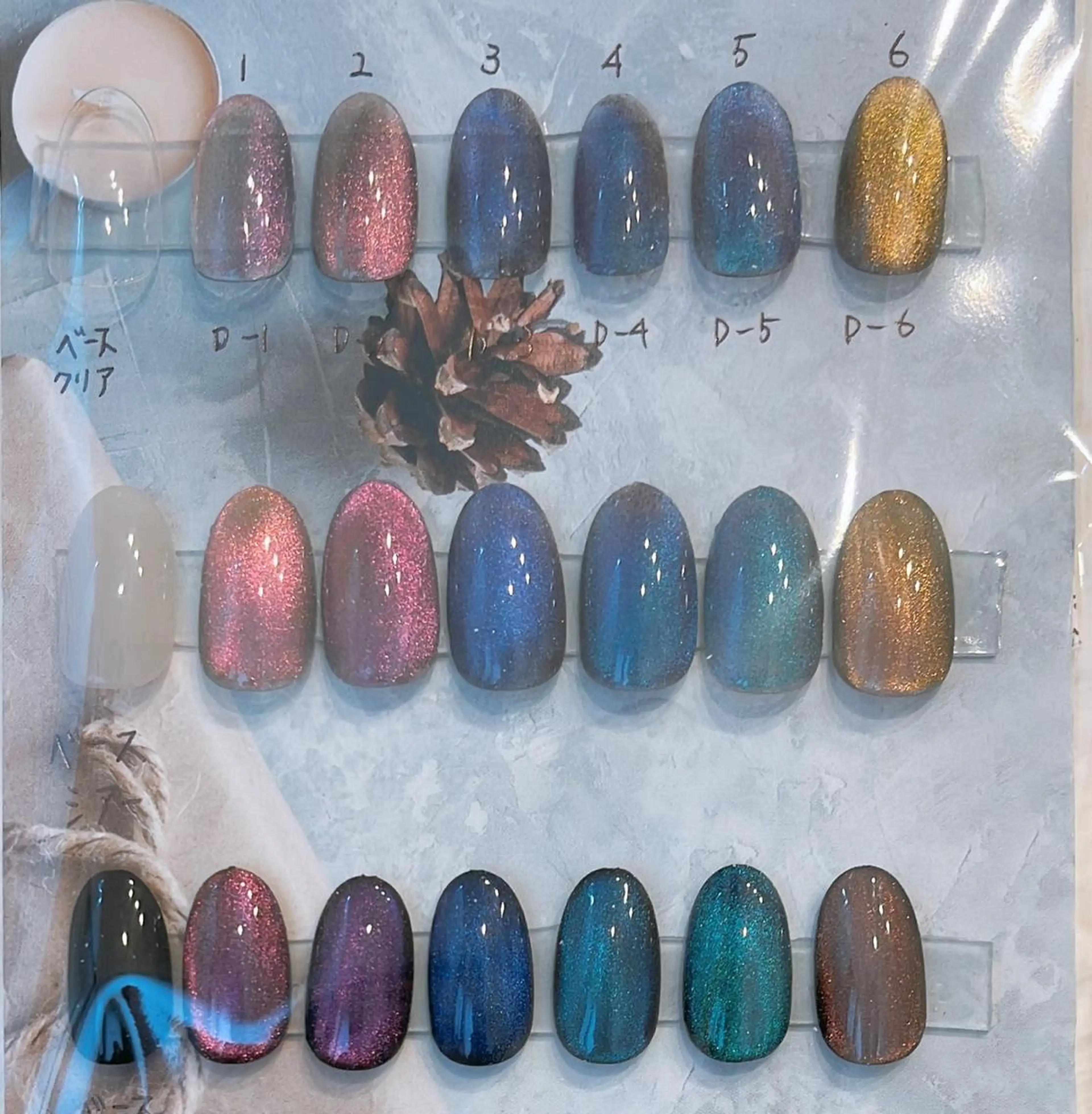 ネイル ジェルネイル マグネットネイル MISAKO nailのネイルデザイン