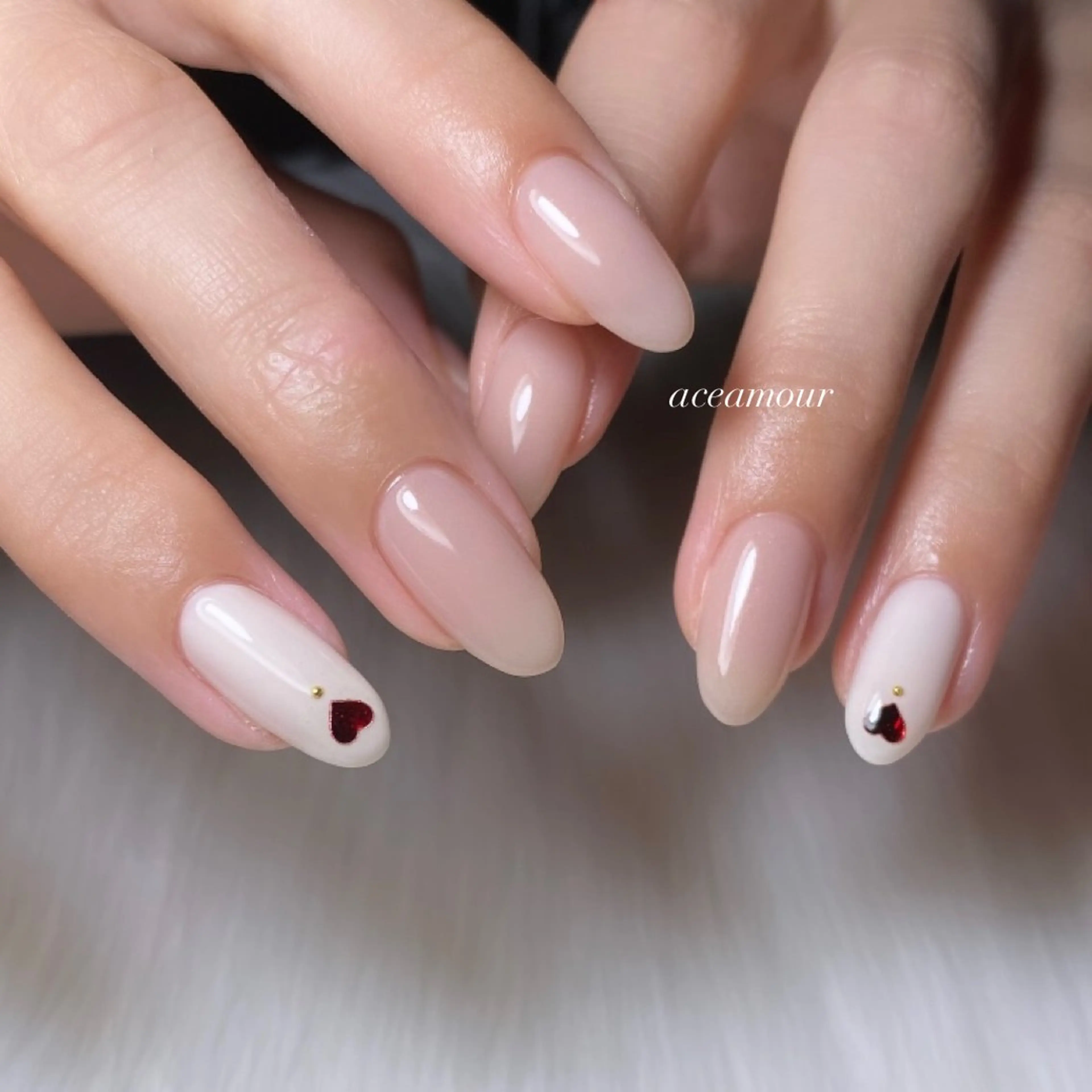 ネイル ネイル/耳つぼ /新ホワイトニングのネイルデザイン