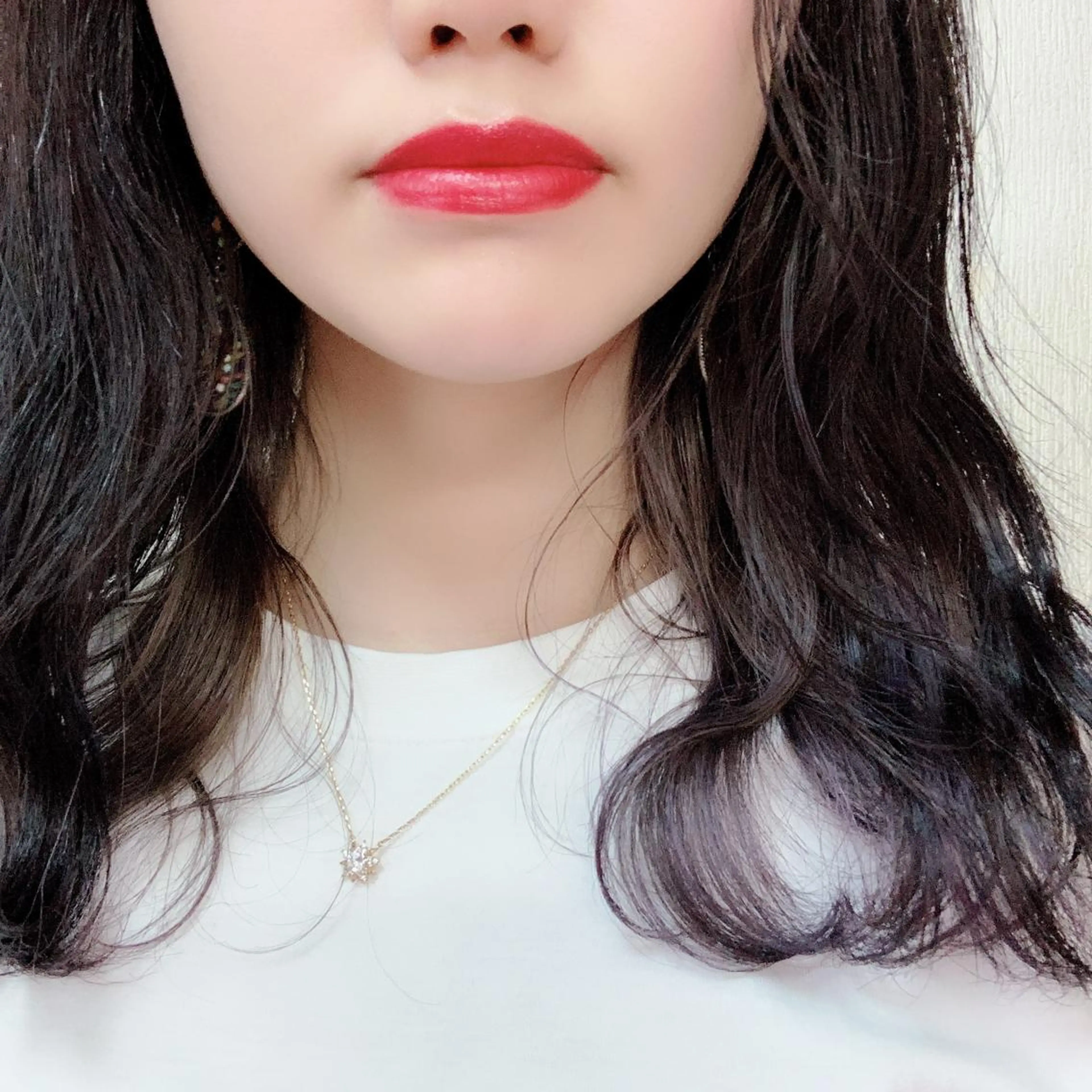 セミロング カラー アッシュ インナーカラー ラベンダーカラー ラベンダーアッシュ ヘアカラー Sachiko ❤︎‬Pressのヘアスタイル