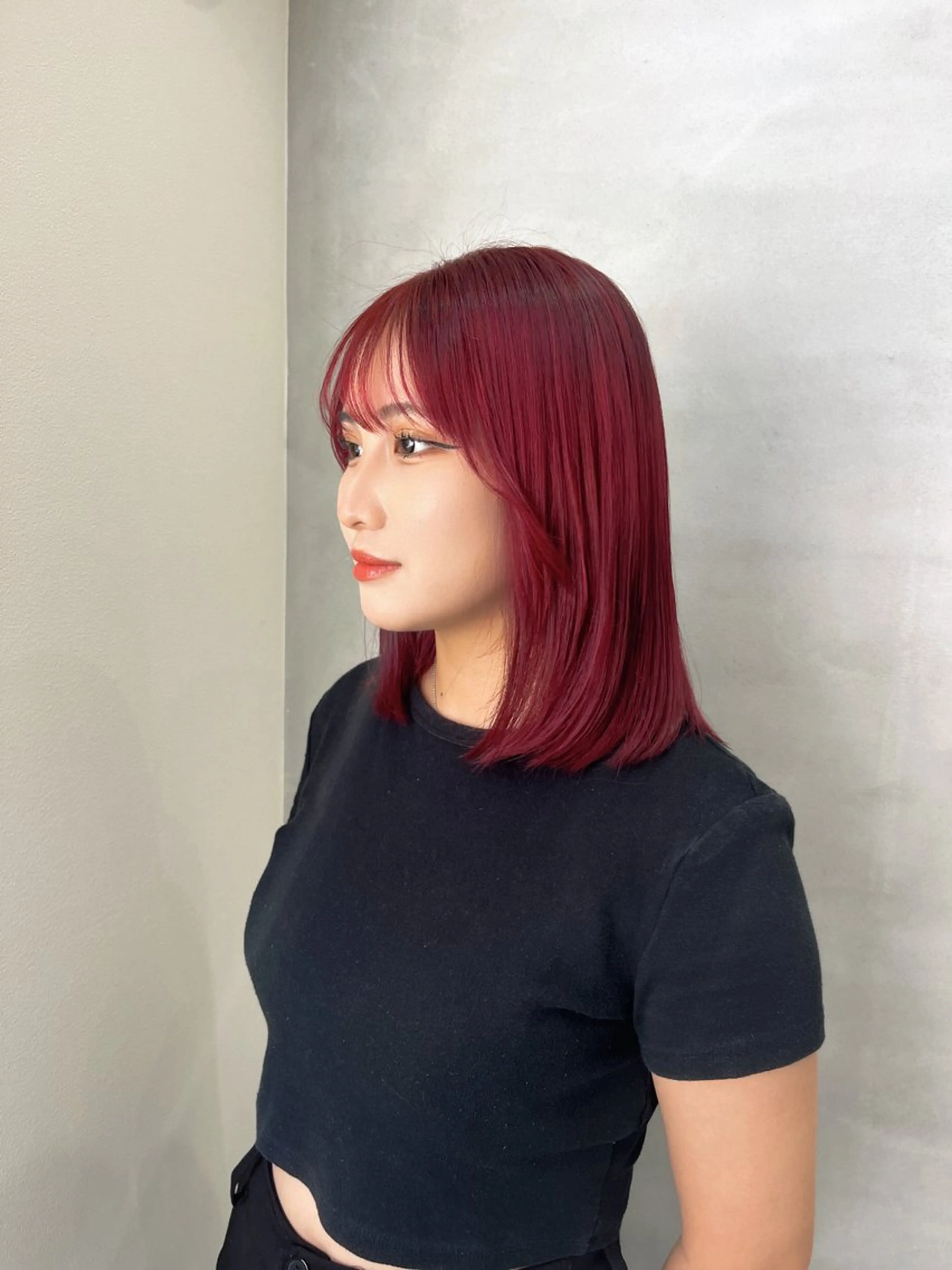 ミディアム カラー 優月/カラー特化 西宮/夙川のヘアスタイル