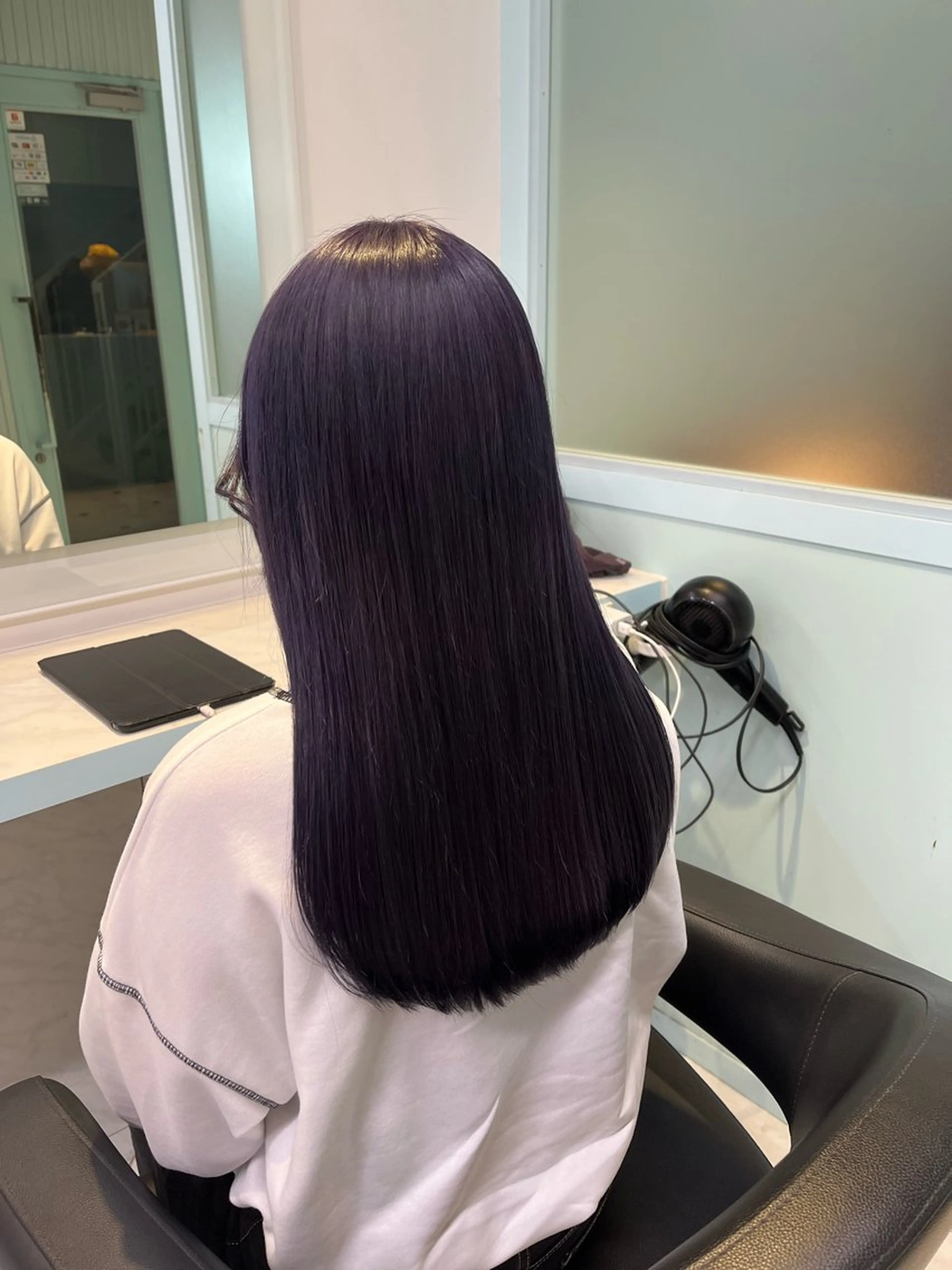 ロング カラー ヘアカラー トリートメント ブリーチカラー 🩵MIZUKIのヘアスタイル