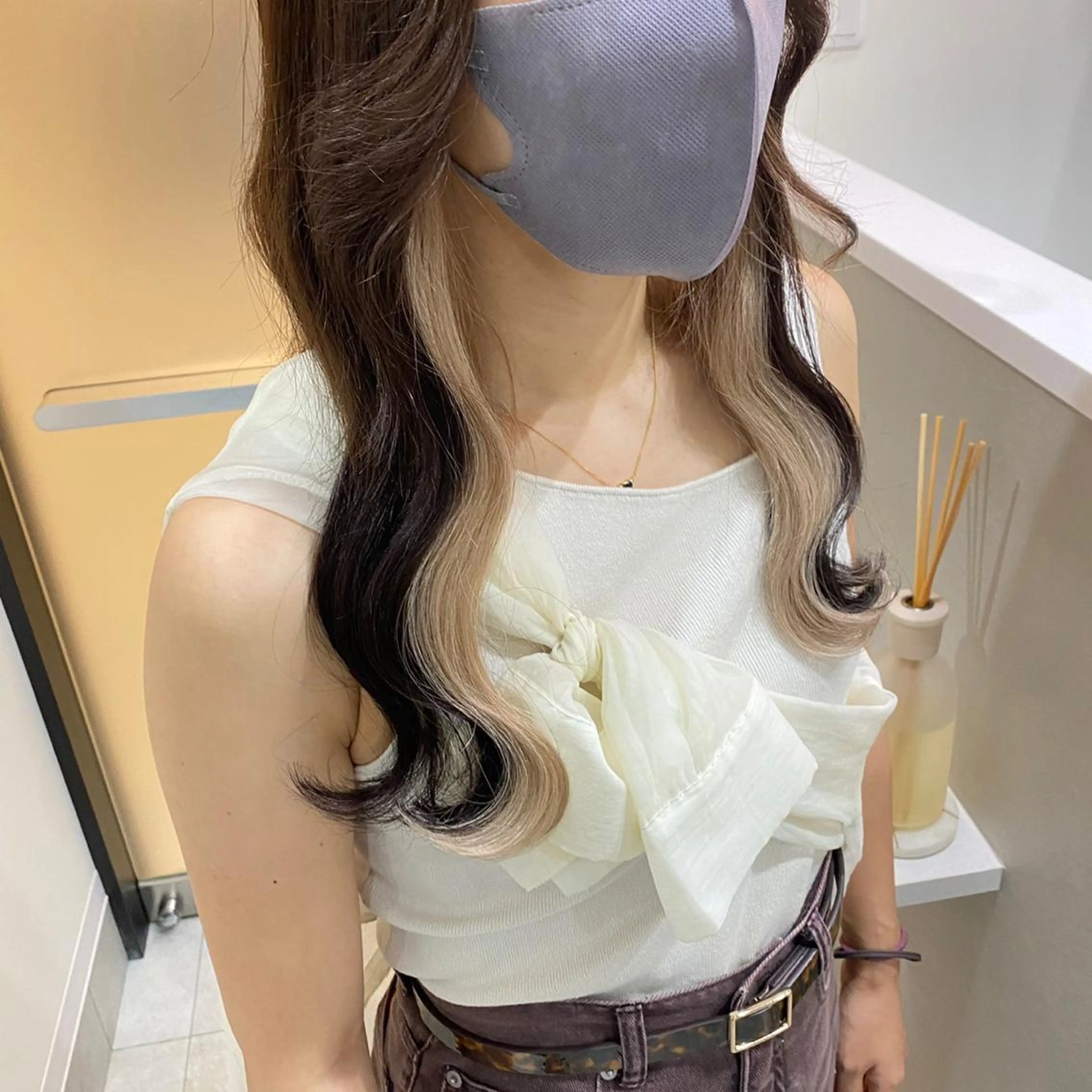 カラー juprey所属・jupreÿ 𝒔𝒂𝒚𝒂🍓のヘアスタイル