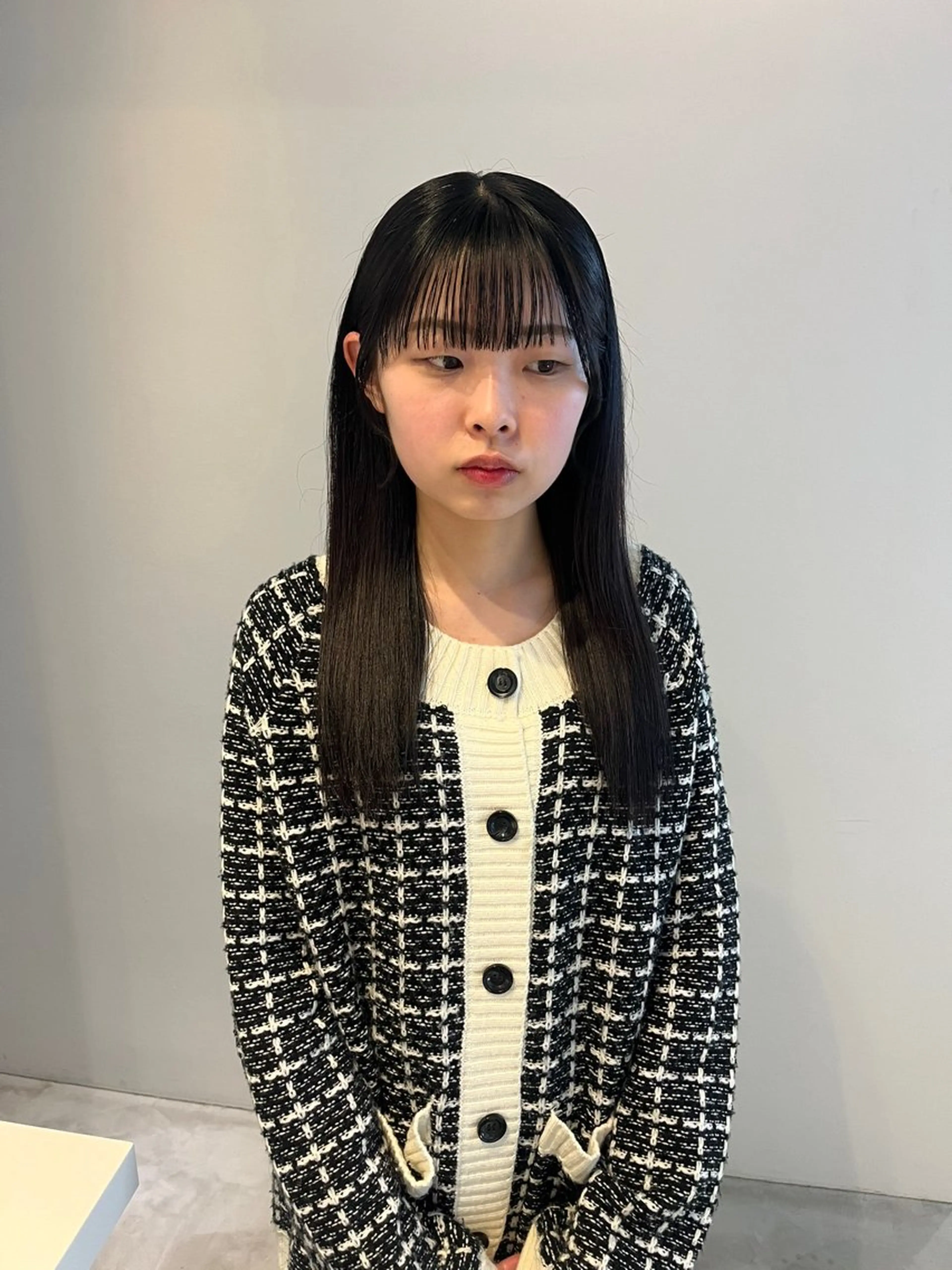 セミロング ALLYS 渋谷店所属・最高級の艶のある カラーmei🎨のヘアスタイル