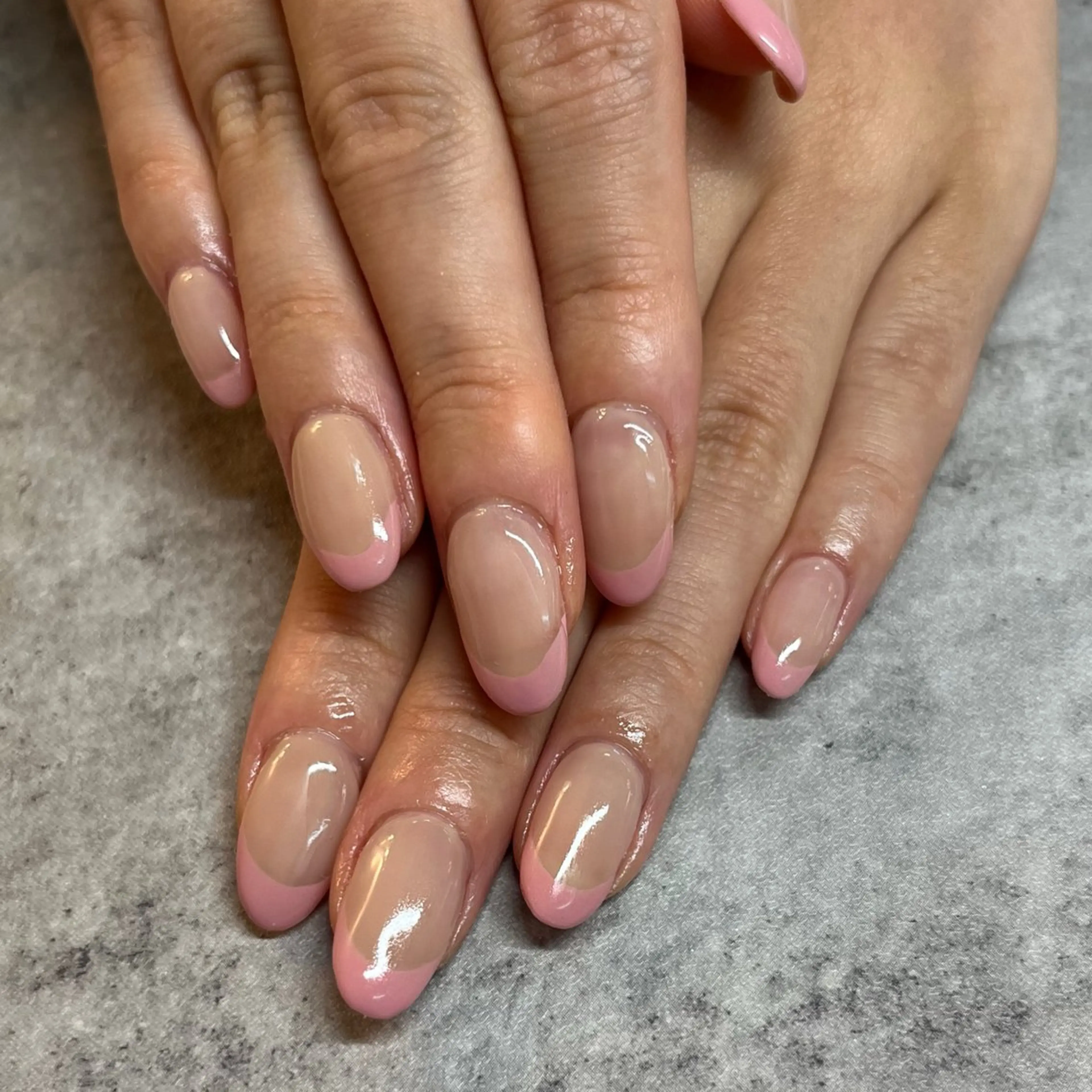 ネイル フレンチネイル Beauty salon smily 八尾店所属・nail salon smily momoのネイルデザイン