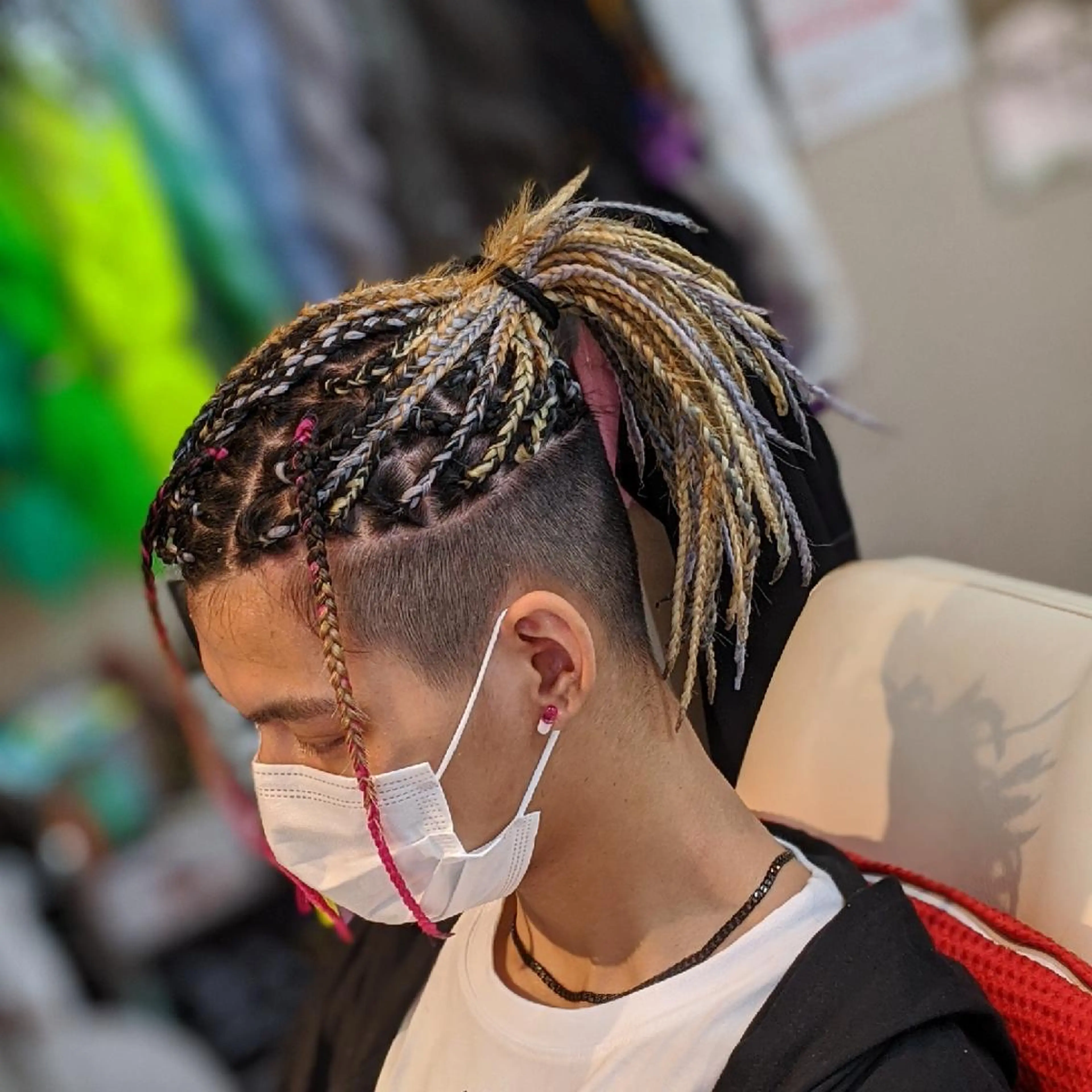 メンズ ツーブロック エクステ scamp ★のヘアスタイル