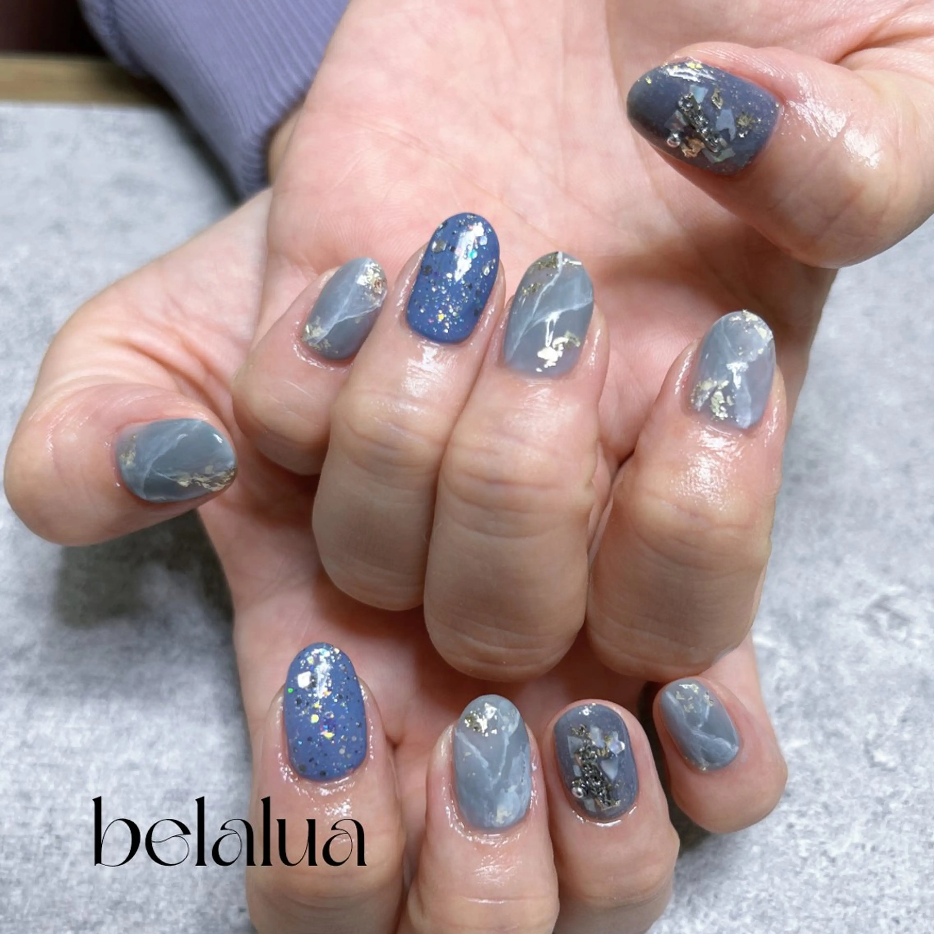 ネイル ハンドネイル belalua nail&eyeのネイルデザイン