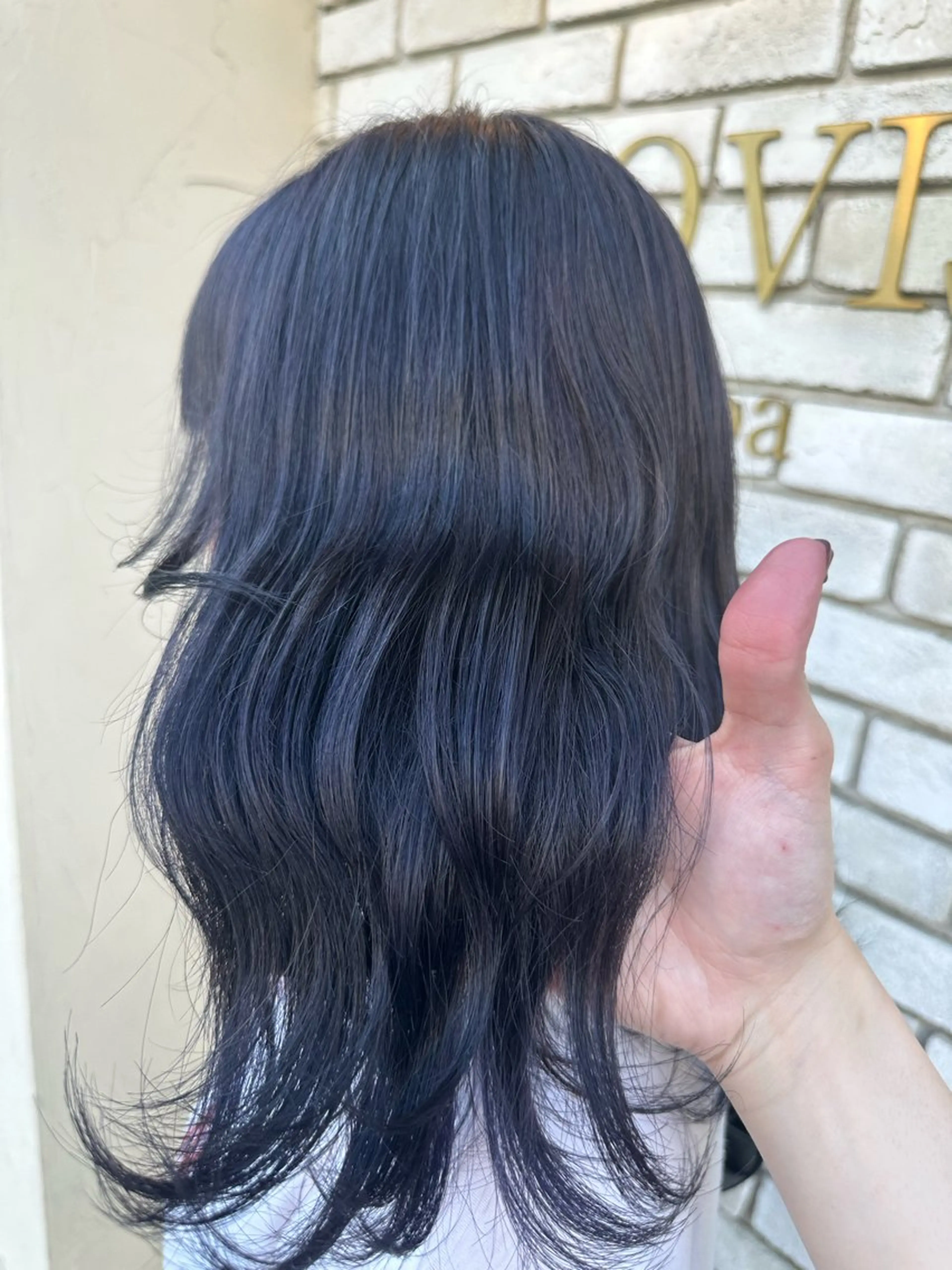 セミロング 🍒しの🍒 透明感カラー/カットのヘアスタイル