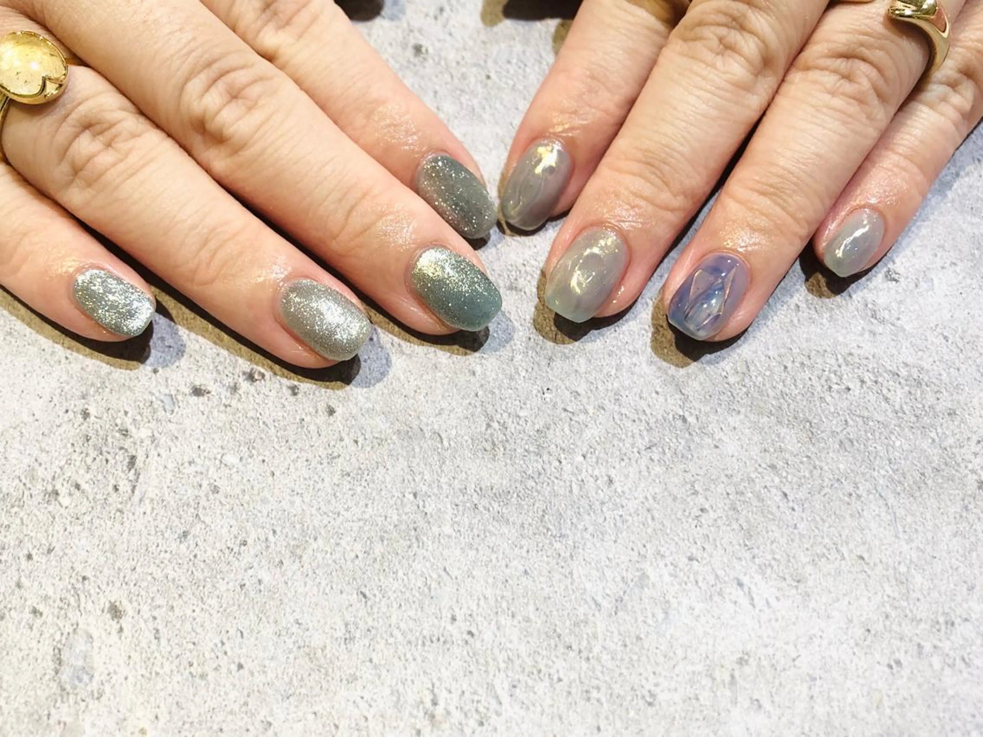 ネイル 舞田 苑香のネイルデザイン