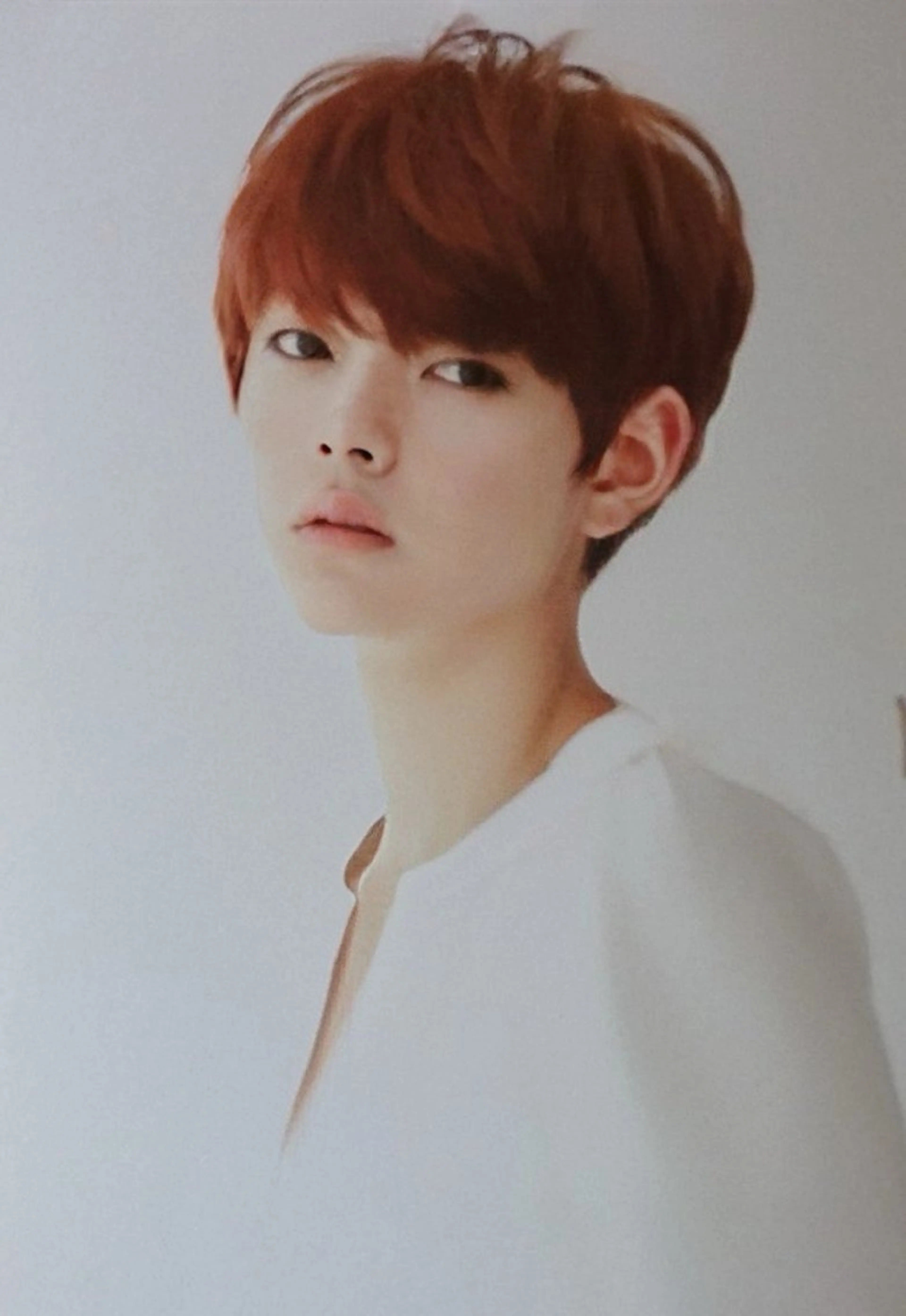 ショート カラー メンズ ハンサムショート オレンジ ショートヘア au美容室所属・au栄矢場町 水素髪質改善Tのヘアスタイル