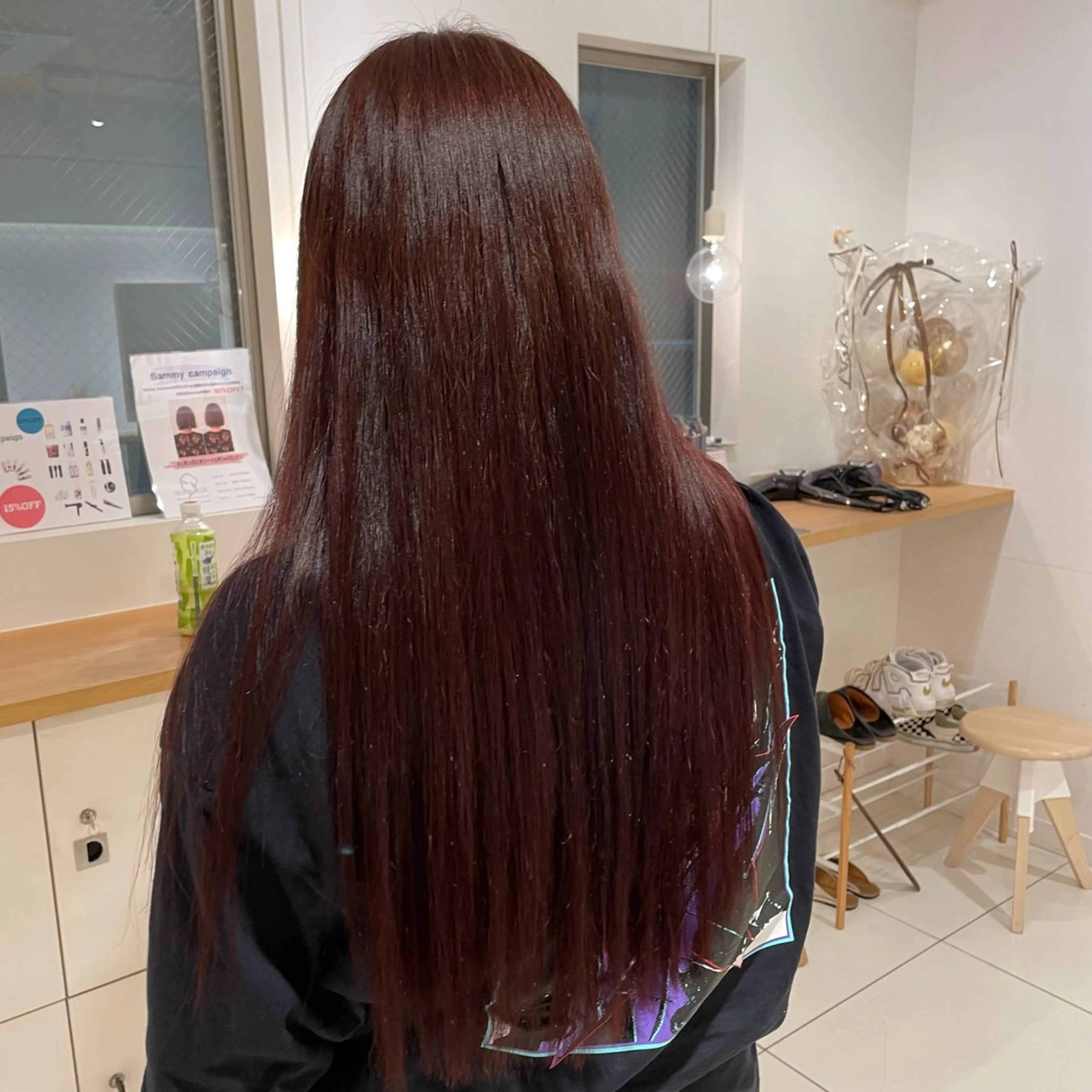 ロング 田口 花葉のヘアスタイル