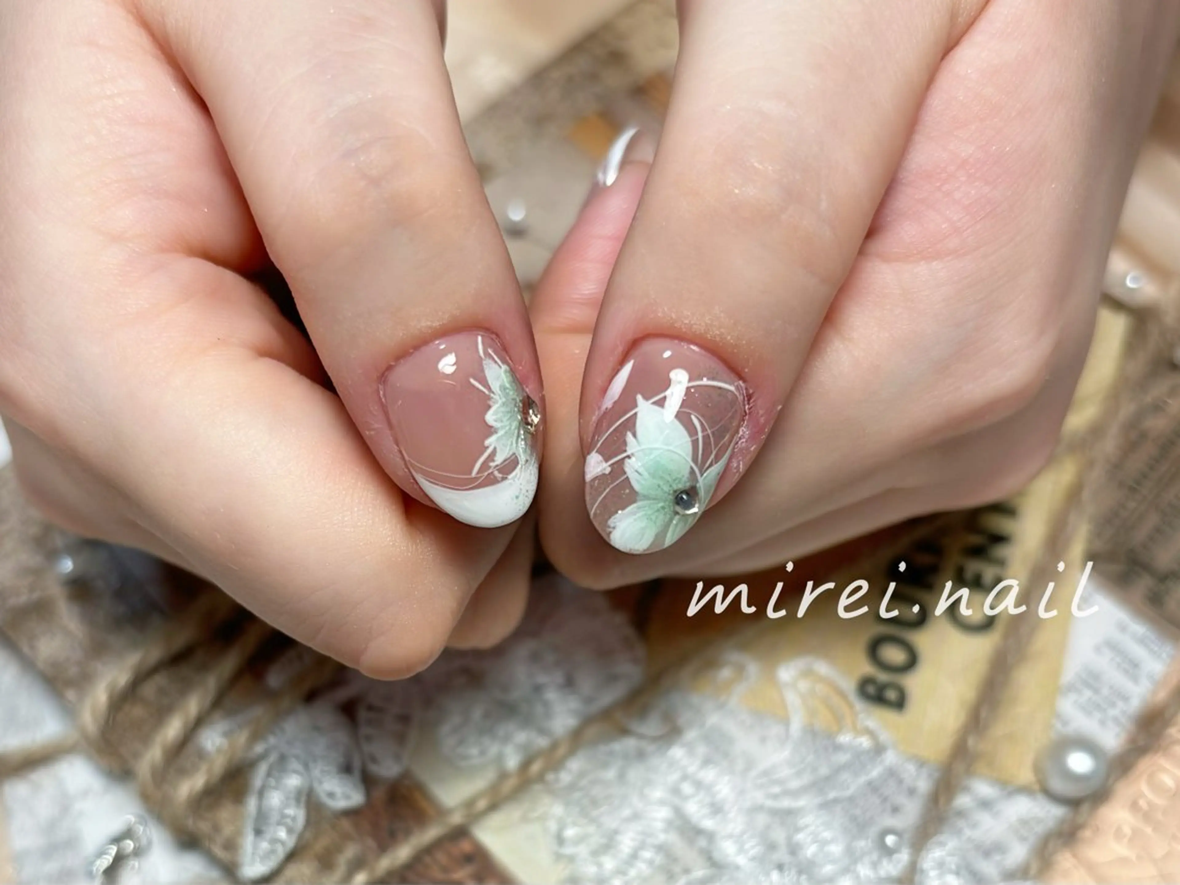 ネイル mirei‘nail所属・jade.vase ミレイのネイルデザイン