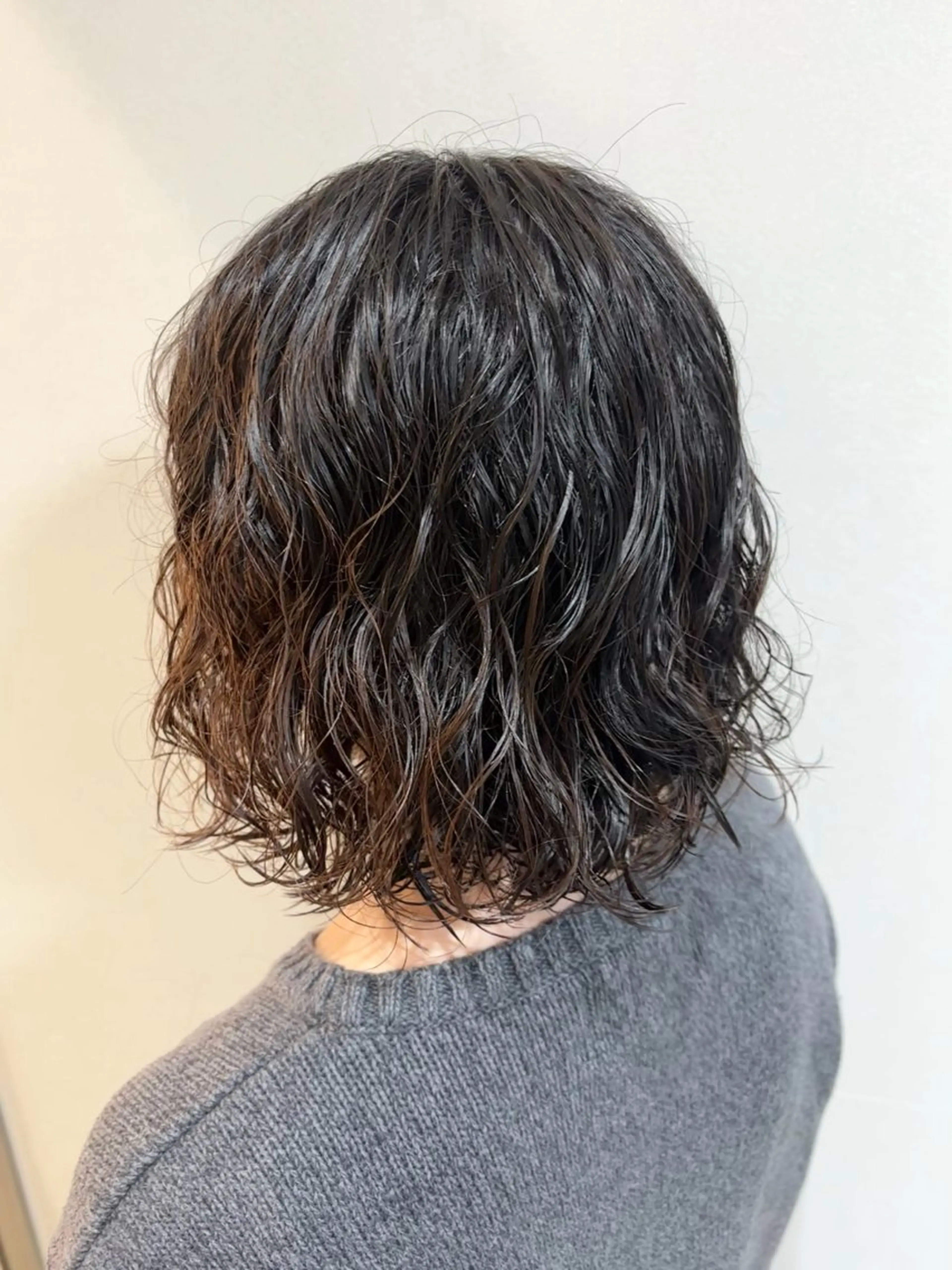 ショート パーマ ボブ 札幌パーマ 髪質改善/後藤海音のヘアスタイル