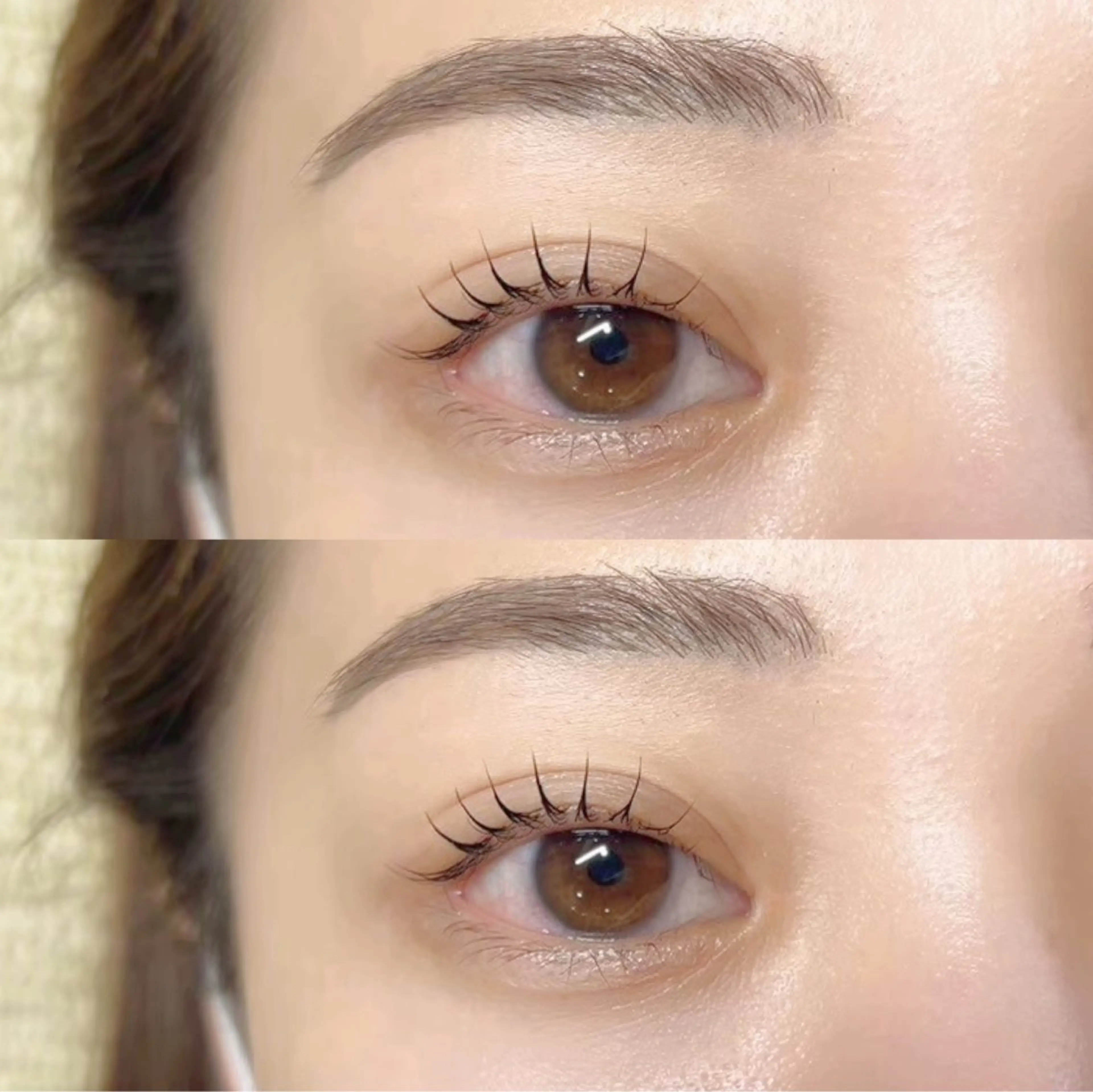 アイブロウ ハリウッドブロウリフト マツパ 🎀Lino 中目黒 TAKAMI🐈のマツエク・マツパデザイン