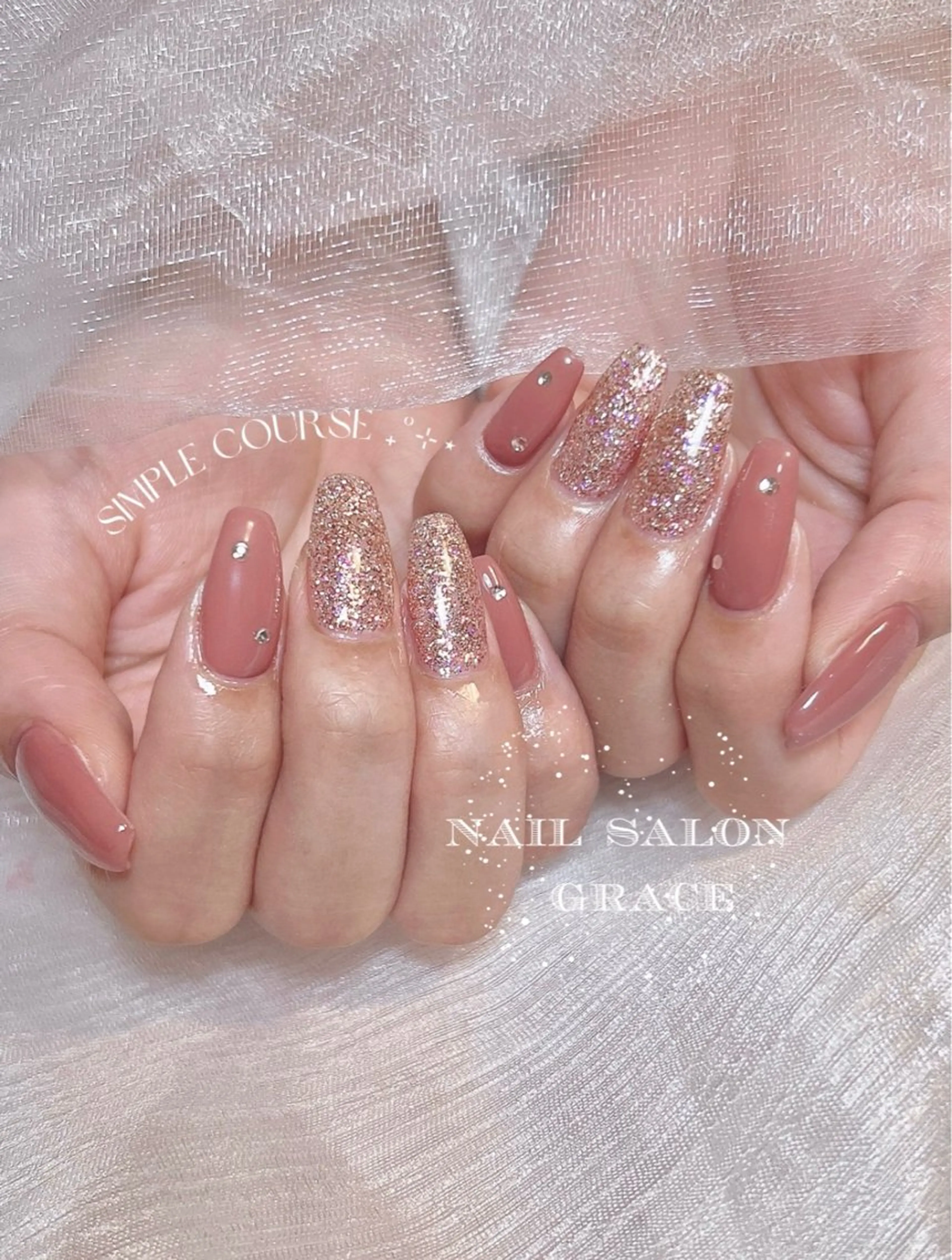 ネイル シンプルネイル ハンドネイル nailsalon GRACE所属・GRACE nailのネイルデザイン