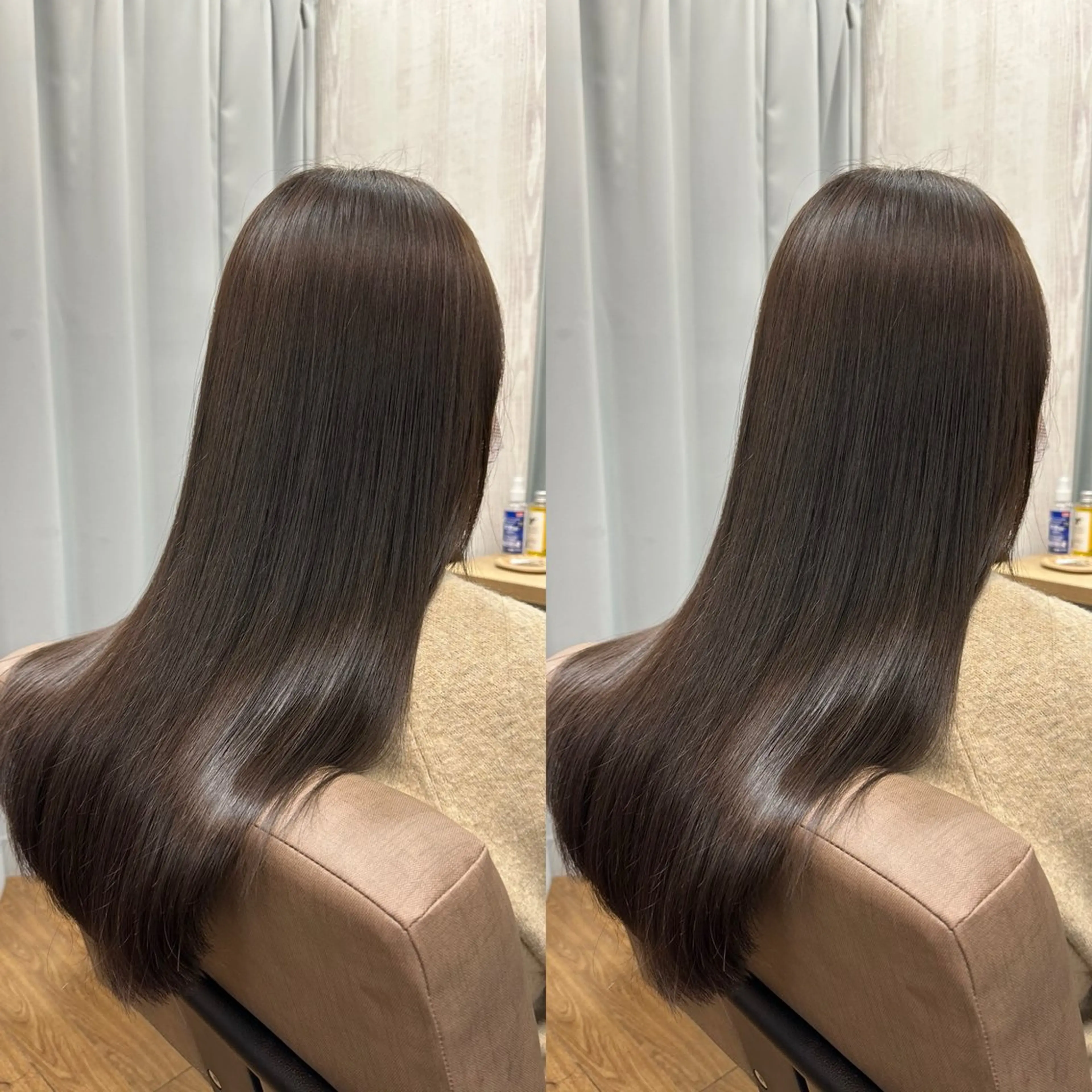 【ヘアオイル付き】カット+ワンカラー+3stepトリートメントの写真