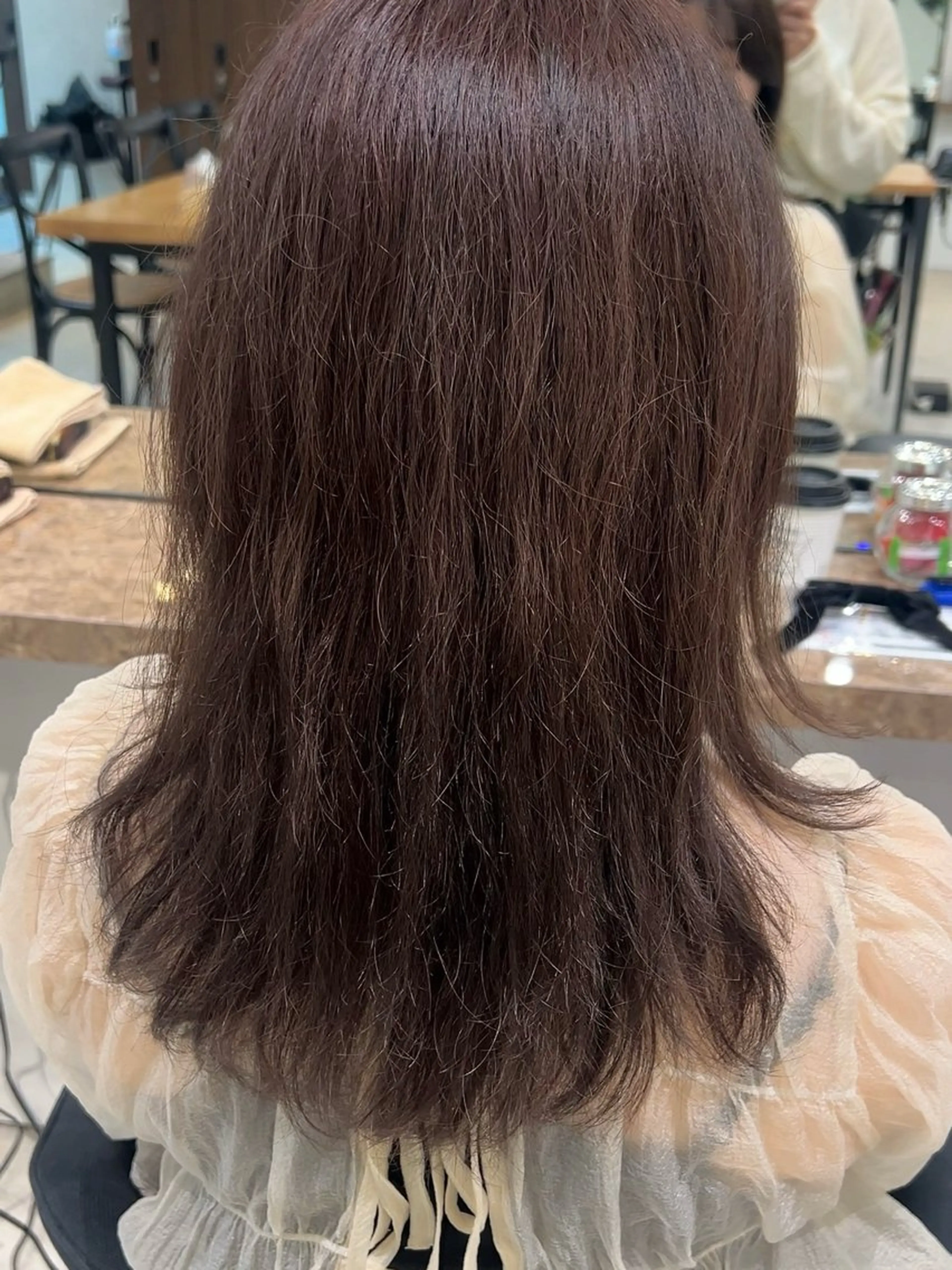 ミディアム ヘアアレンジ ヘアセット VIEW Tokyo所属・🎀ミディアムボブ/ 縮毛矯正/ひかりのヘアスタイル