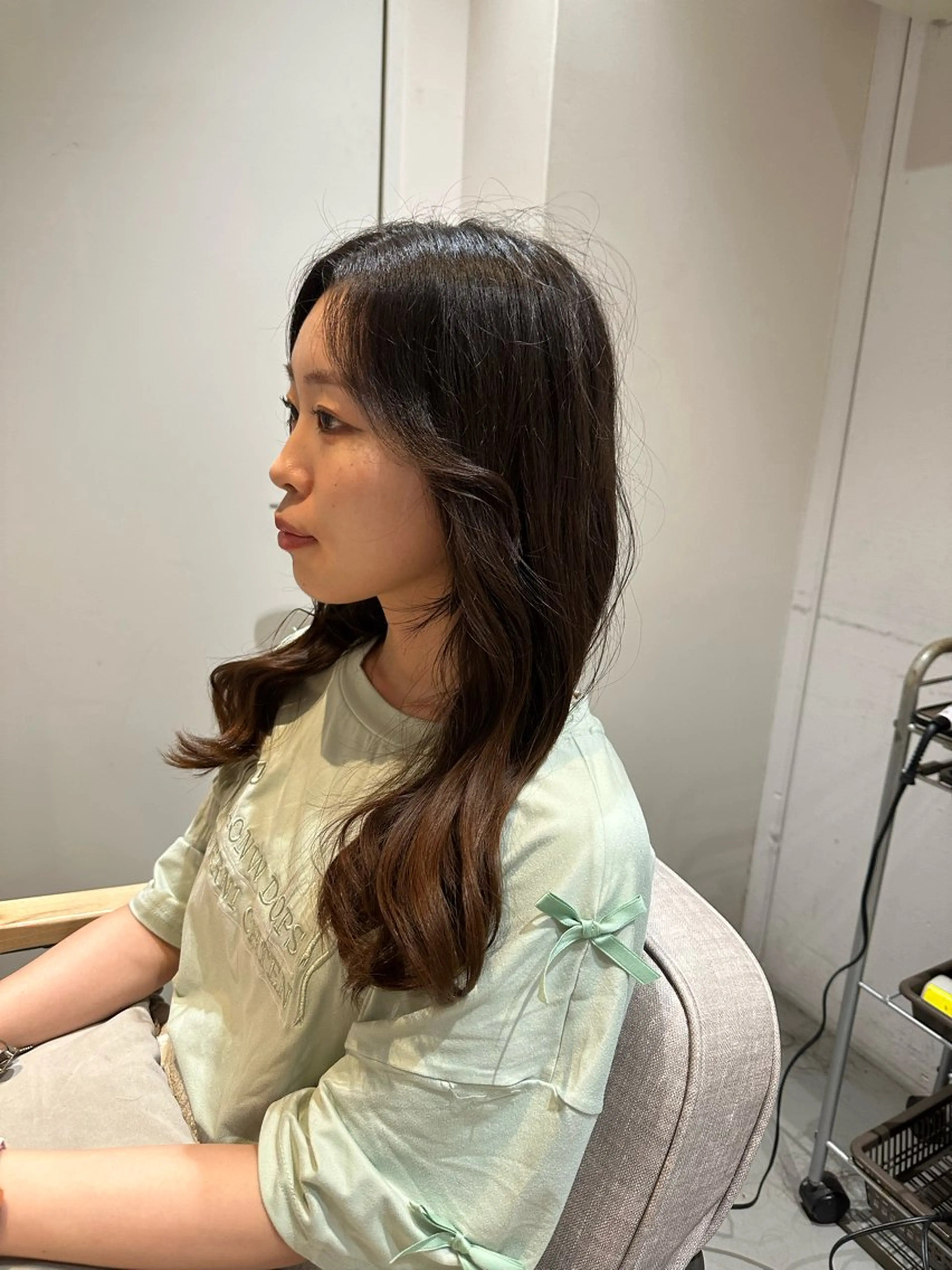 ロング 三吉 純のヘアスタイル