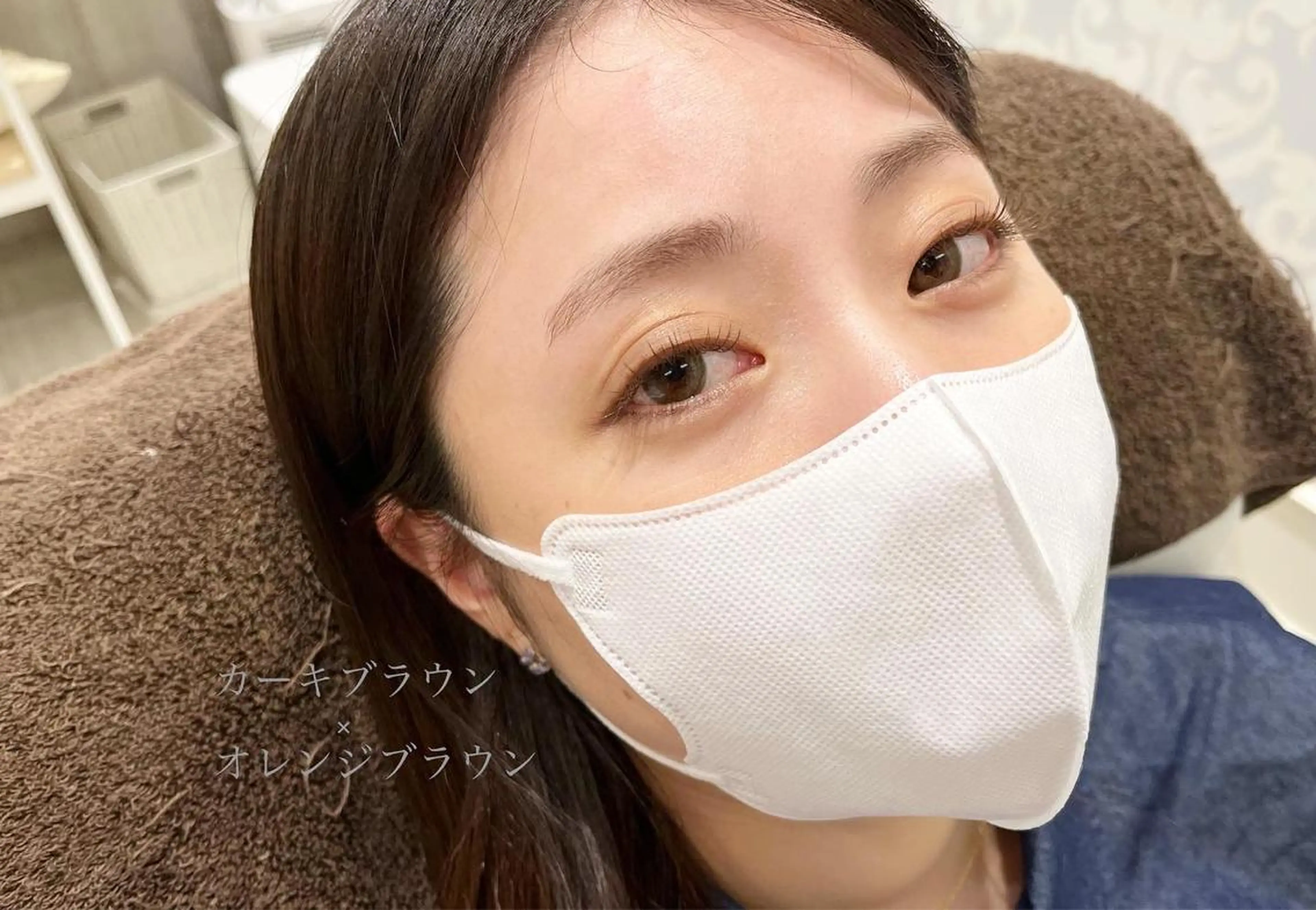 マツエク・マツパ カラーマツエク Cheri所属・きし かりんの眉毛・アイブロウイメージ