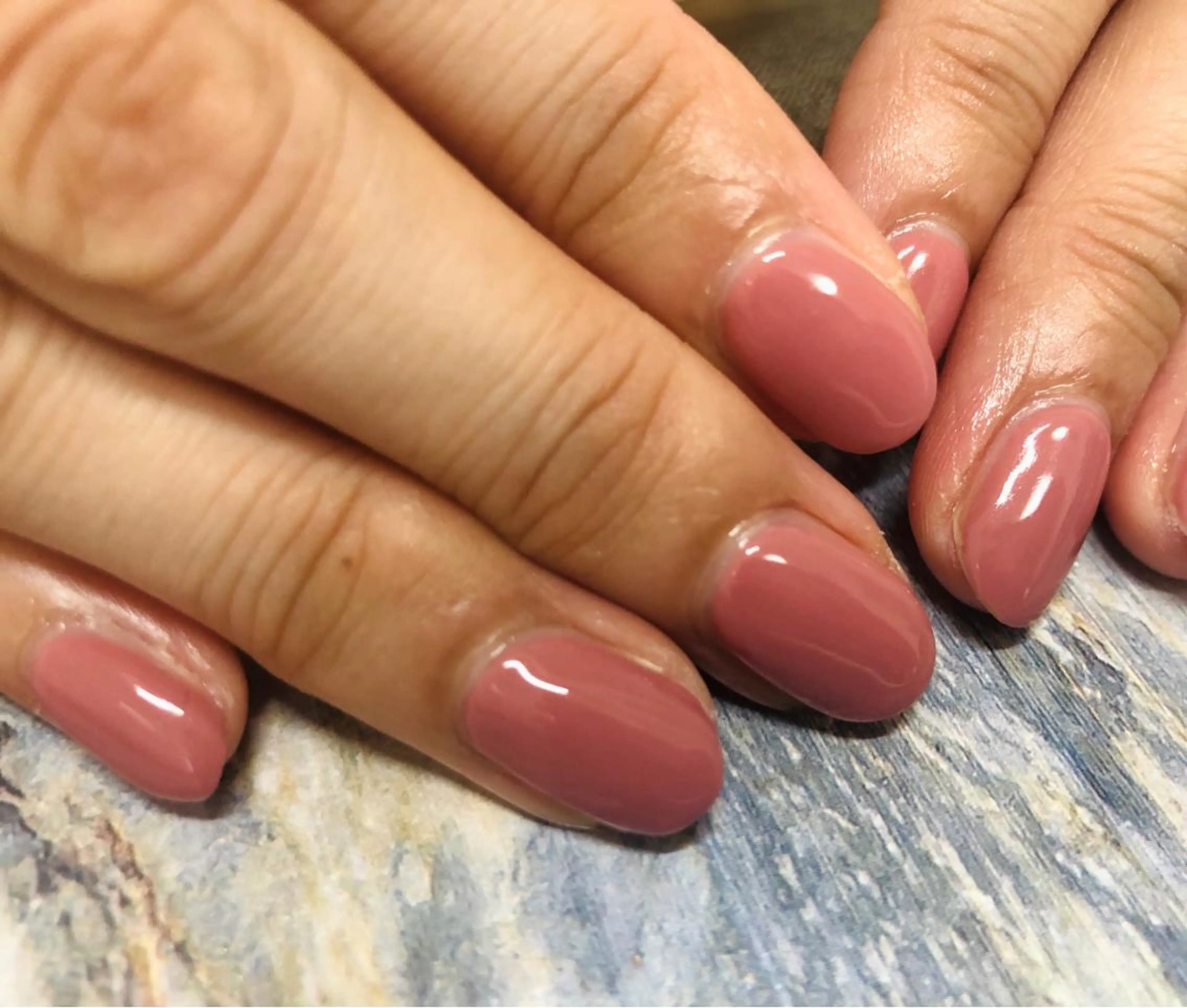 ネイル ピンク ハンドネイル Mogu nail 二子玉川のネイルデザイン