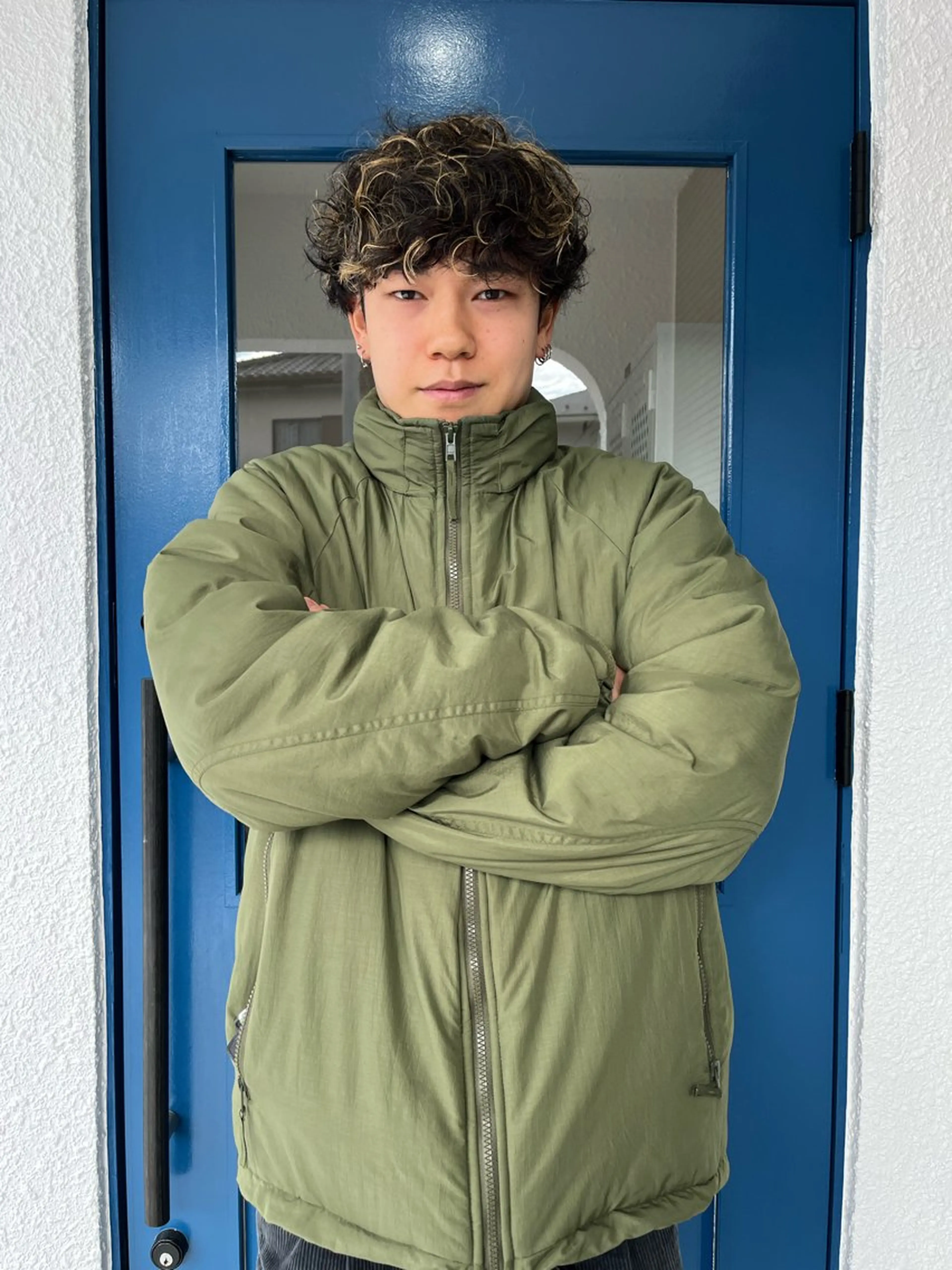 （12月限定）メンズカット　ハイライトカラー！の写真