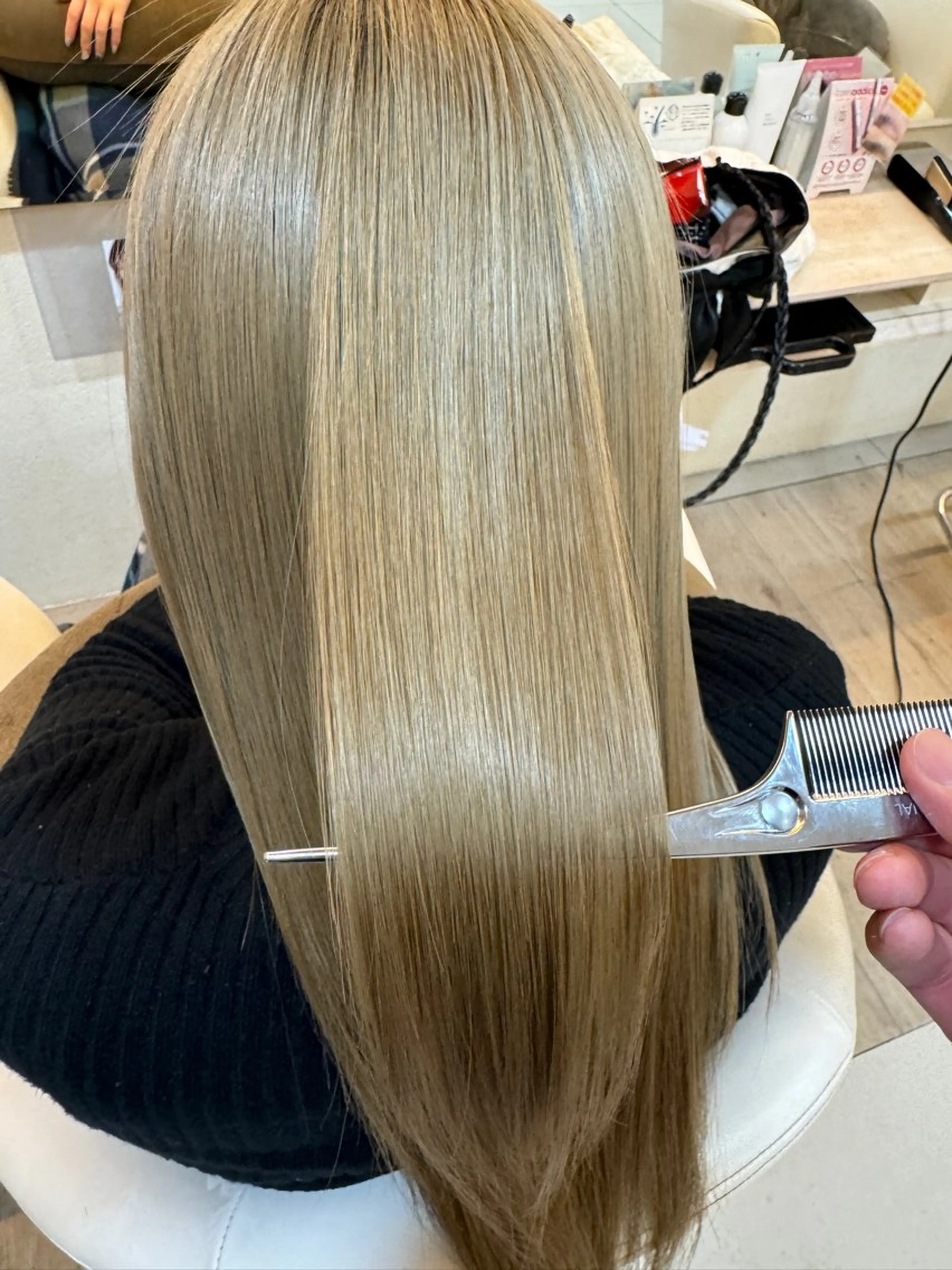 ロング トリートメント 酸熱トリートメント 💎髪質改善💎艶髪 💎ブリーチ💎津村のヘアスタイル