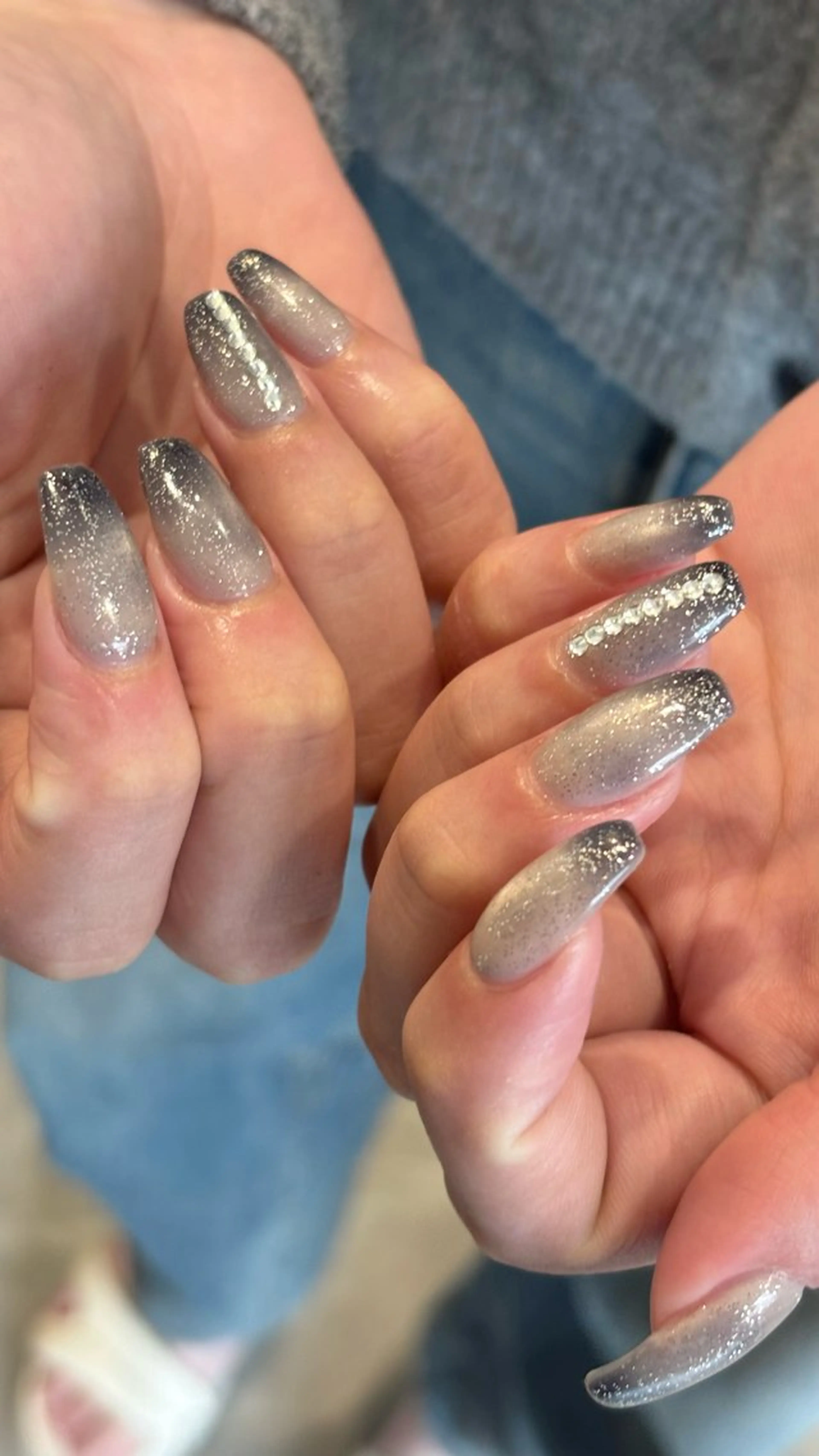 ネイル グラデーション マグネットネイル Umi Nail salon所属・Umi Nail /Akariのネイルデザイン