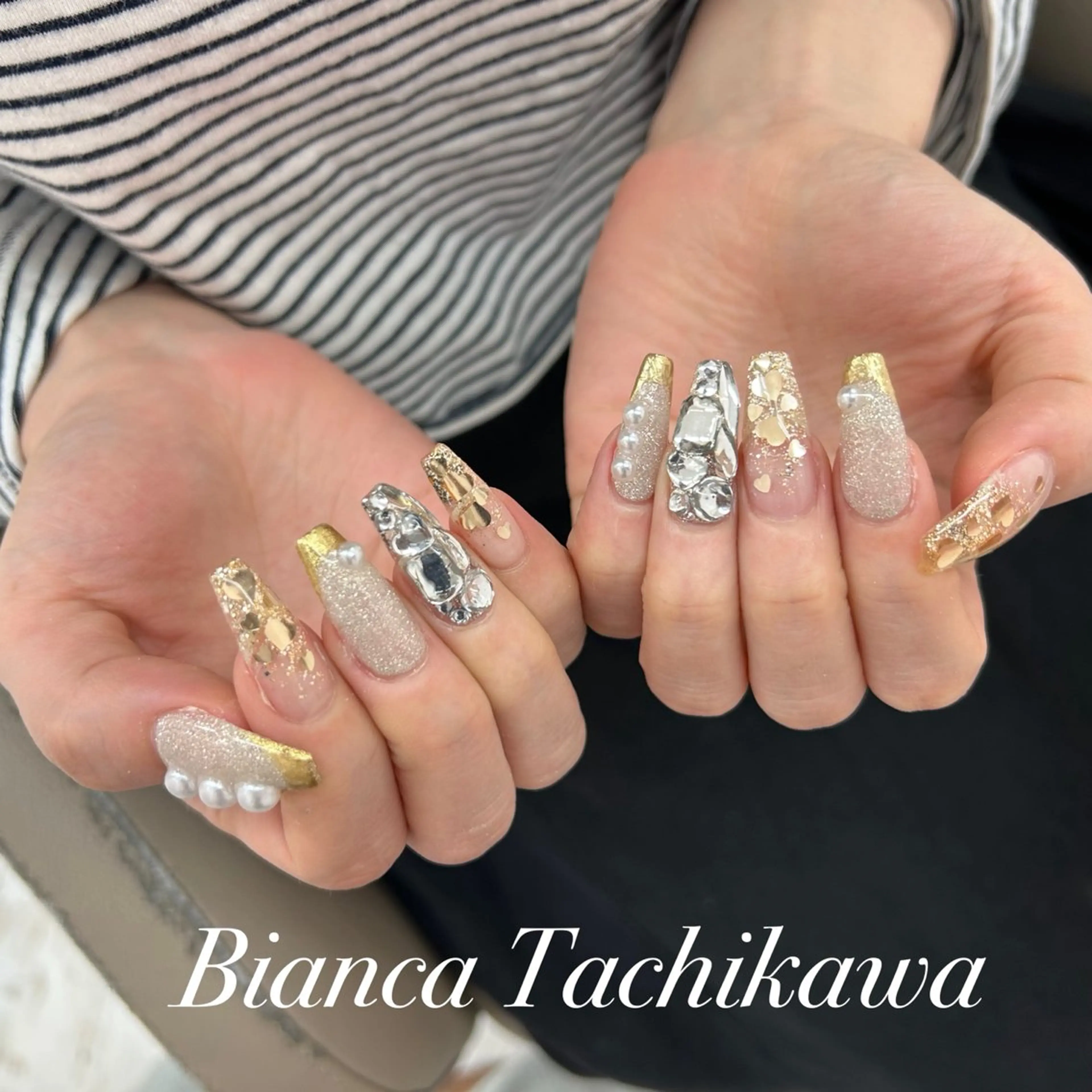 ネイル Bianca 立川店 小川のネイルデザイン