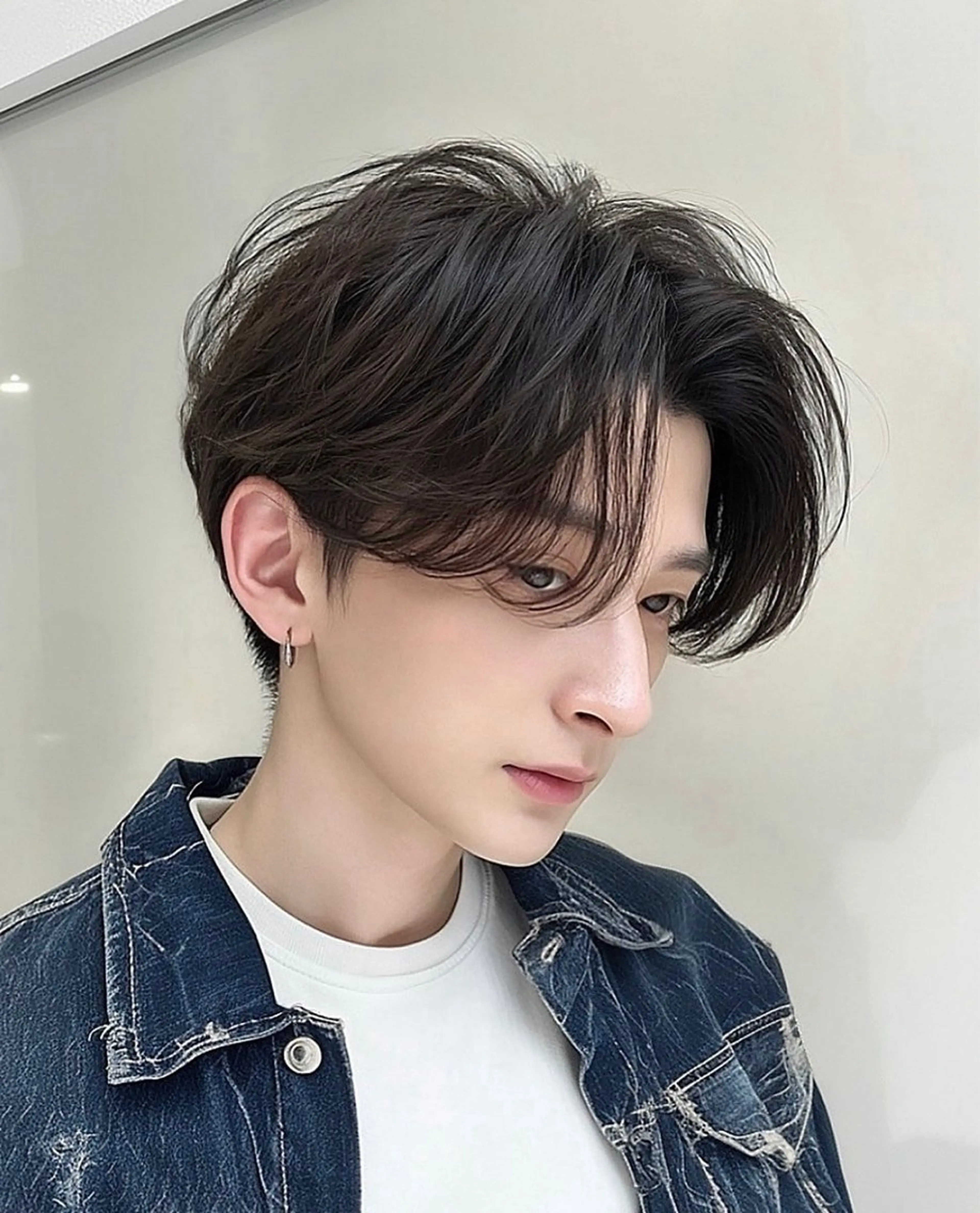 ✨モデル様✨メンズカット　（マッシュスタイル、センターパートスタイルのみ、ツーブロック可）の写真