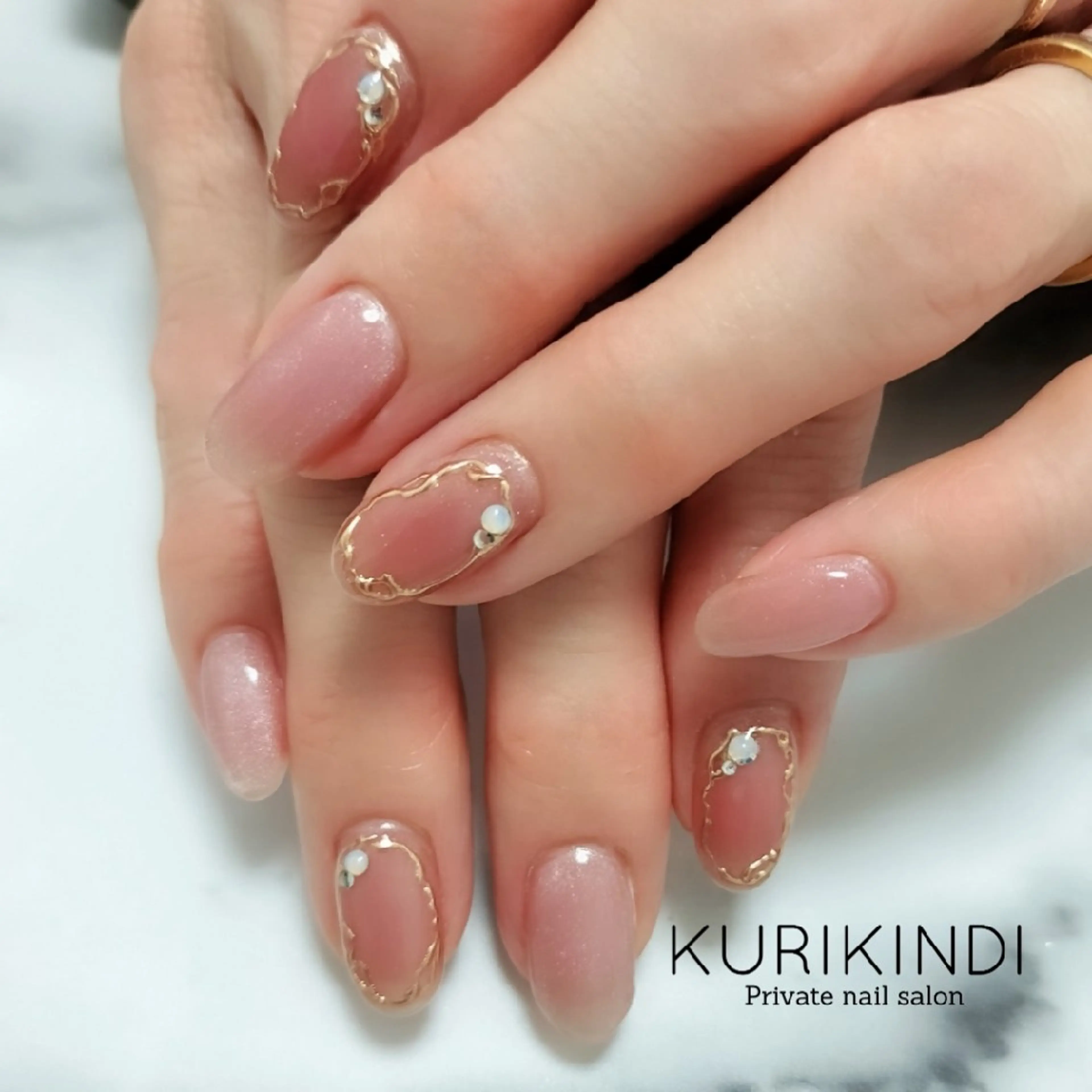 ネイル ジェルネイル ネイルサロン KURIKINDIのネイルデザイン