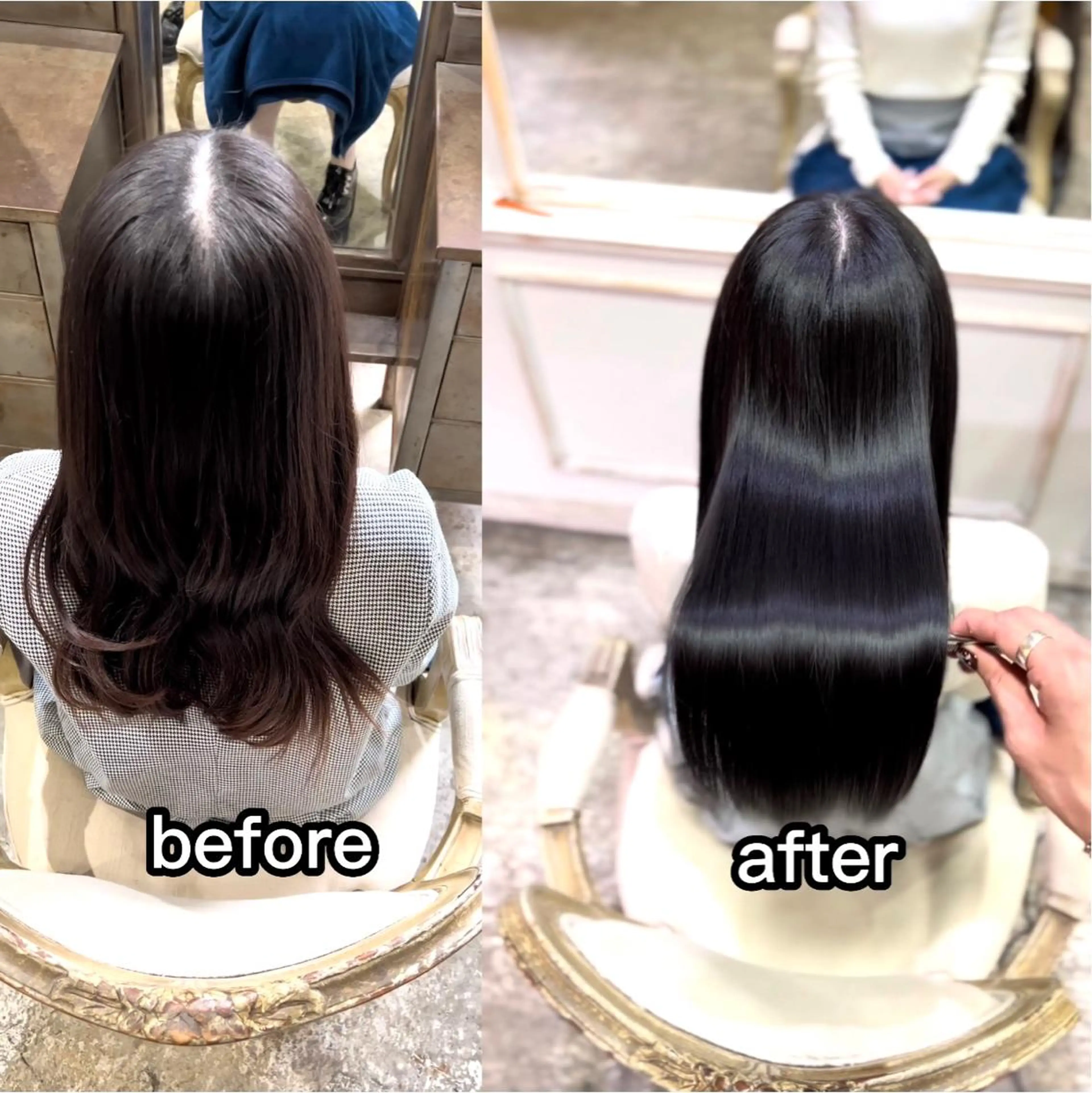 ロング カラー Siesta所属・📣髪質改善縮毛矯正 特化美容師｜庭田📣のヘアスタイル