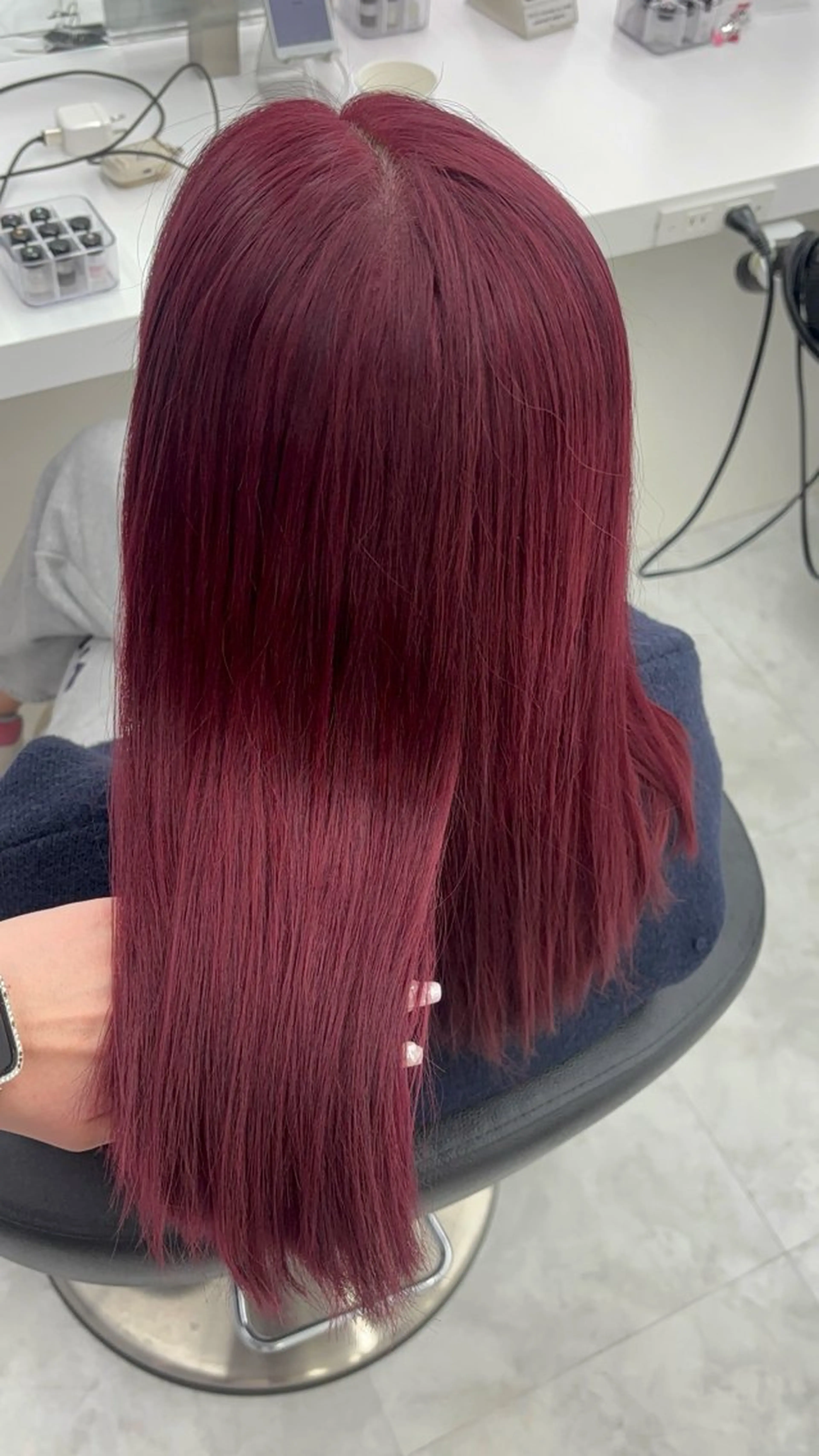 カラー ヘアカラー トリートメント かわいい艶髪🤍 れいな🤍のヘアスタイル