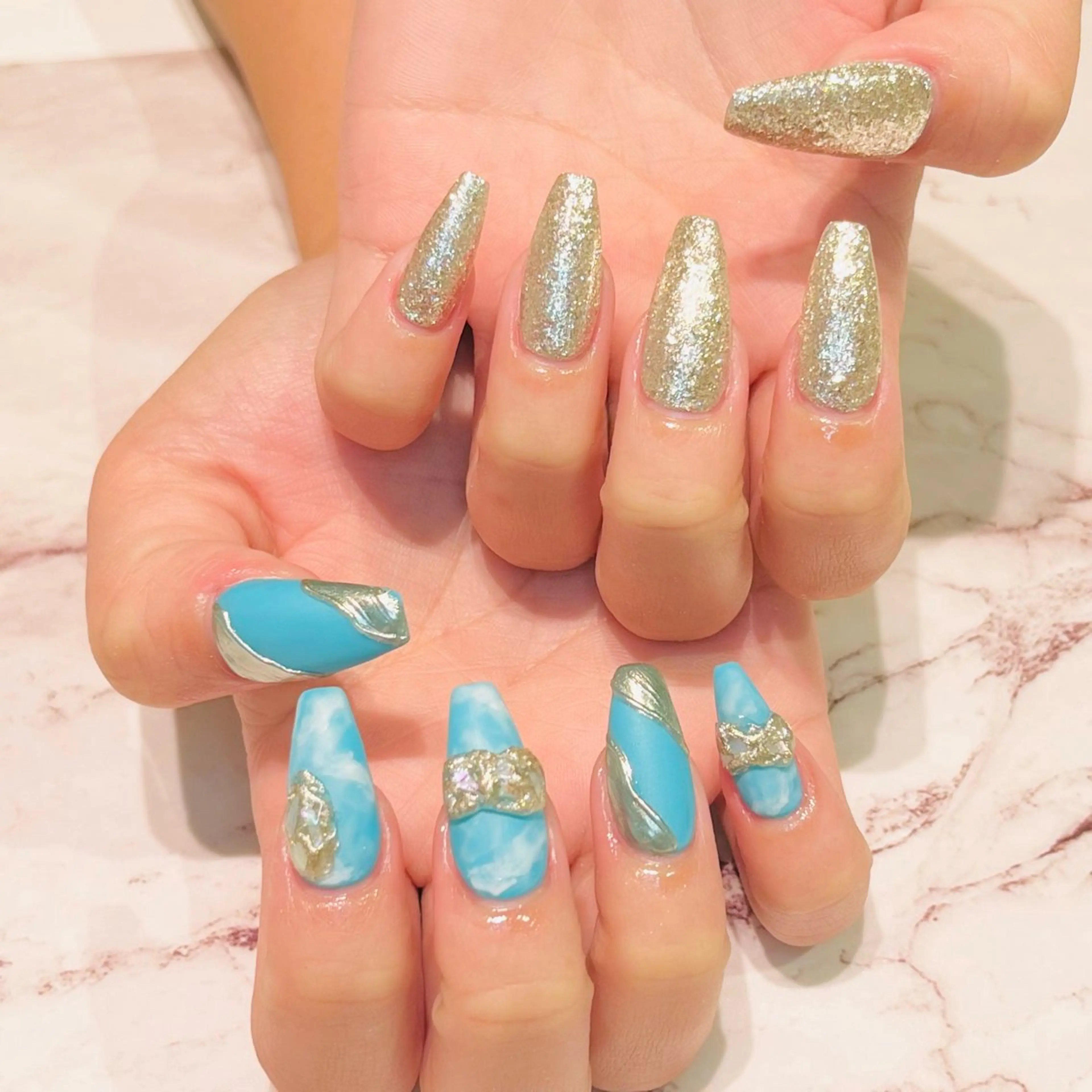 ネイル ハンドネイル Hair removal & Beauty salon Produce by Lucia所属・nail salon Luciaのネイルデザイン