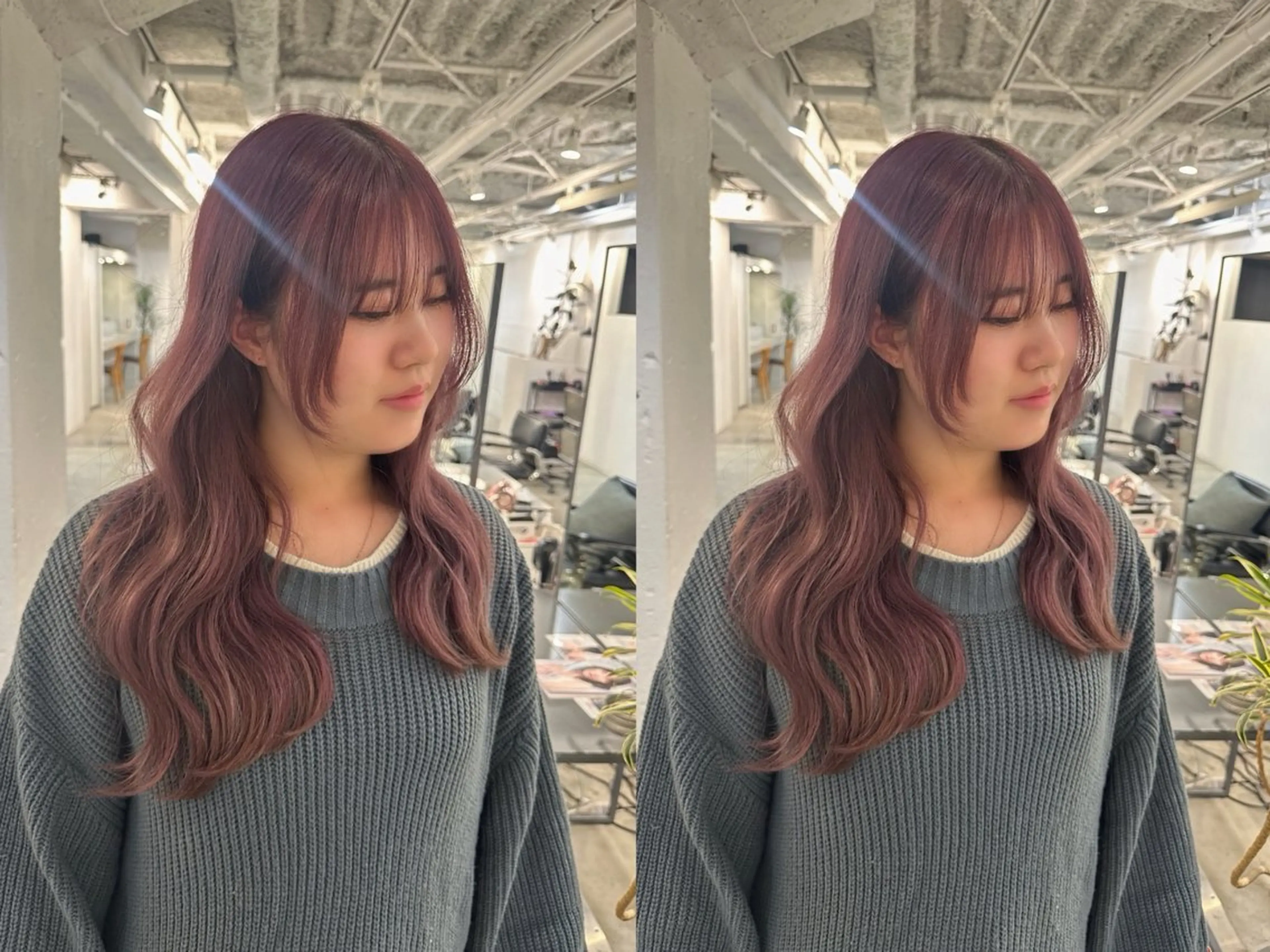 ロング カラー MOE 🌙新宿三丁目のヘアスタイル