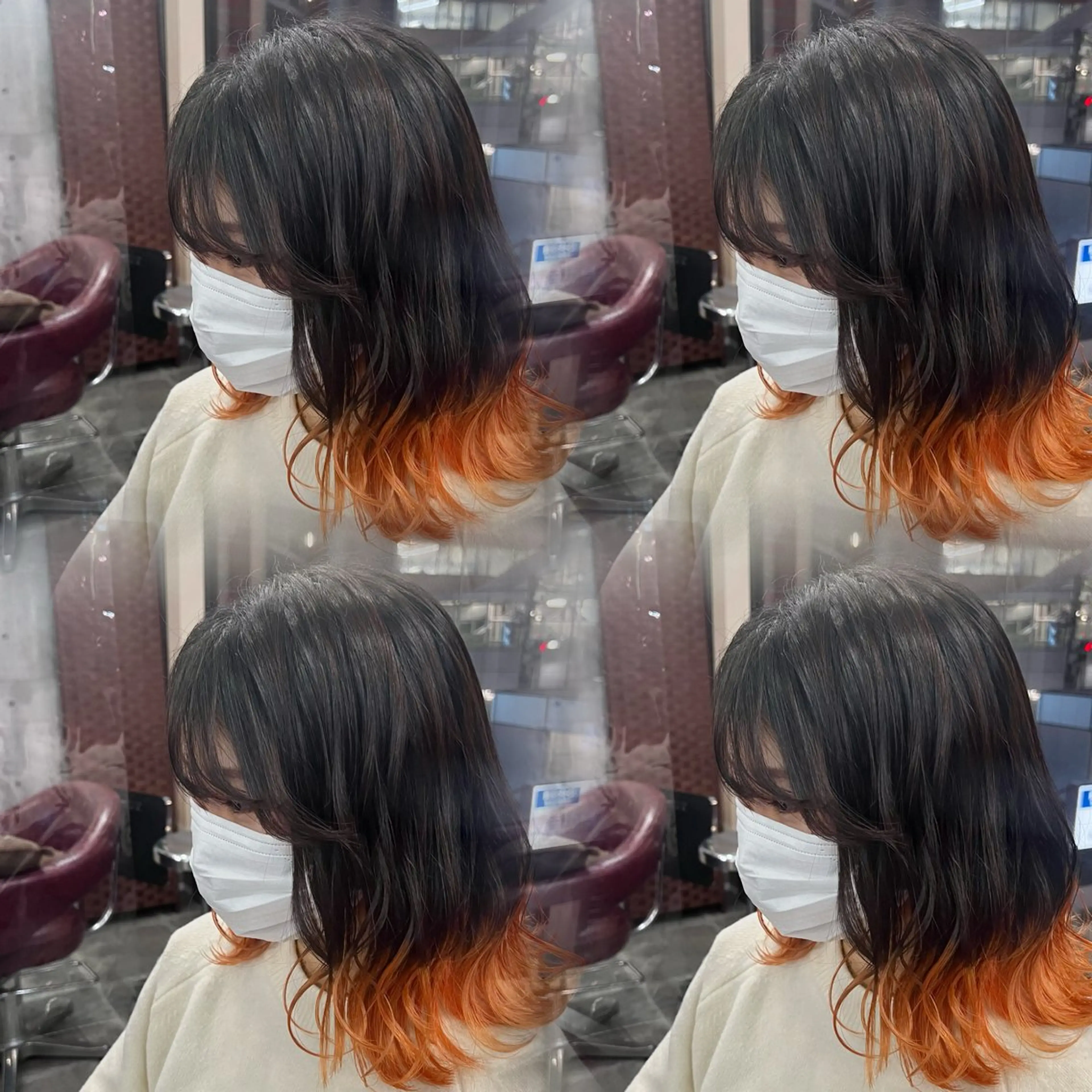 カラー カット ヘアカラー トリートメント 1歩先の垢抜けを✨️ 韓国ヘア✨️深江裕稀のヘアスタイル