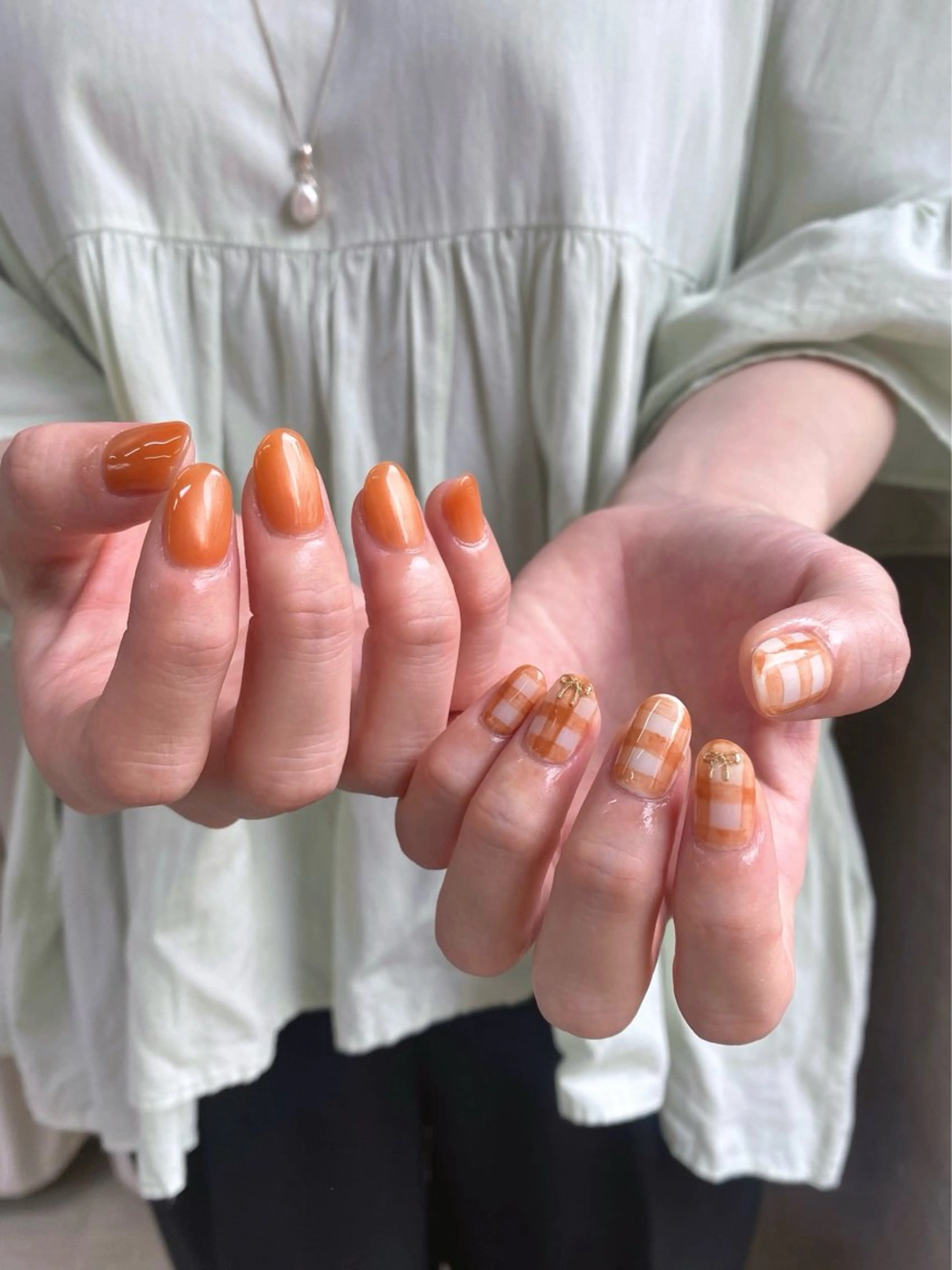 ネイル ハンドネイル nail salon CLEO所属・SAKI👒 パラジェルのネイルデザイン