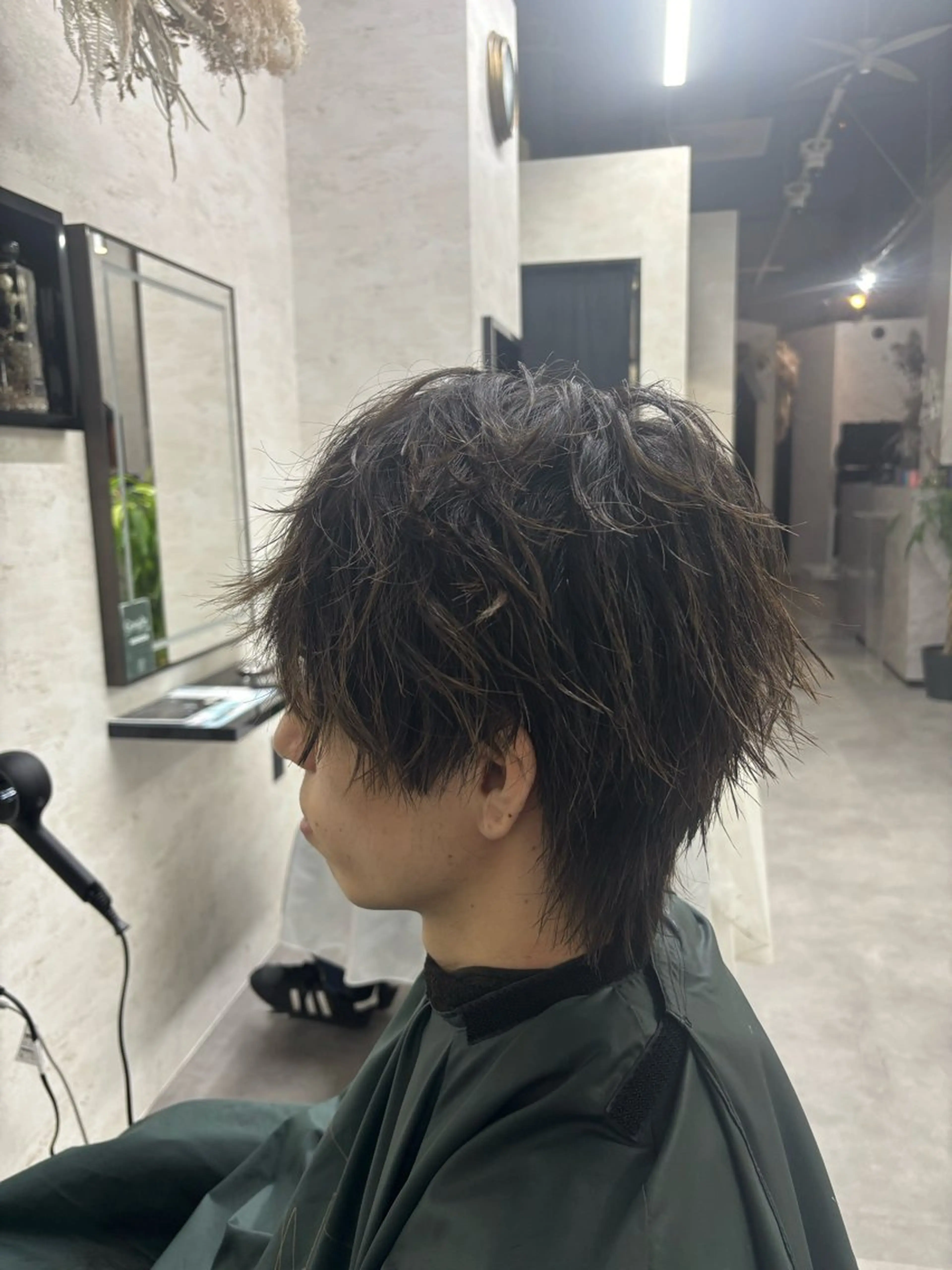 メンズ メンズウルフカット ウルフカット エクステ/メンズ/レ イヤー/Myuukaのヘアスタイル