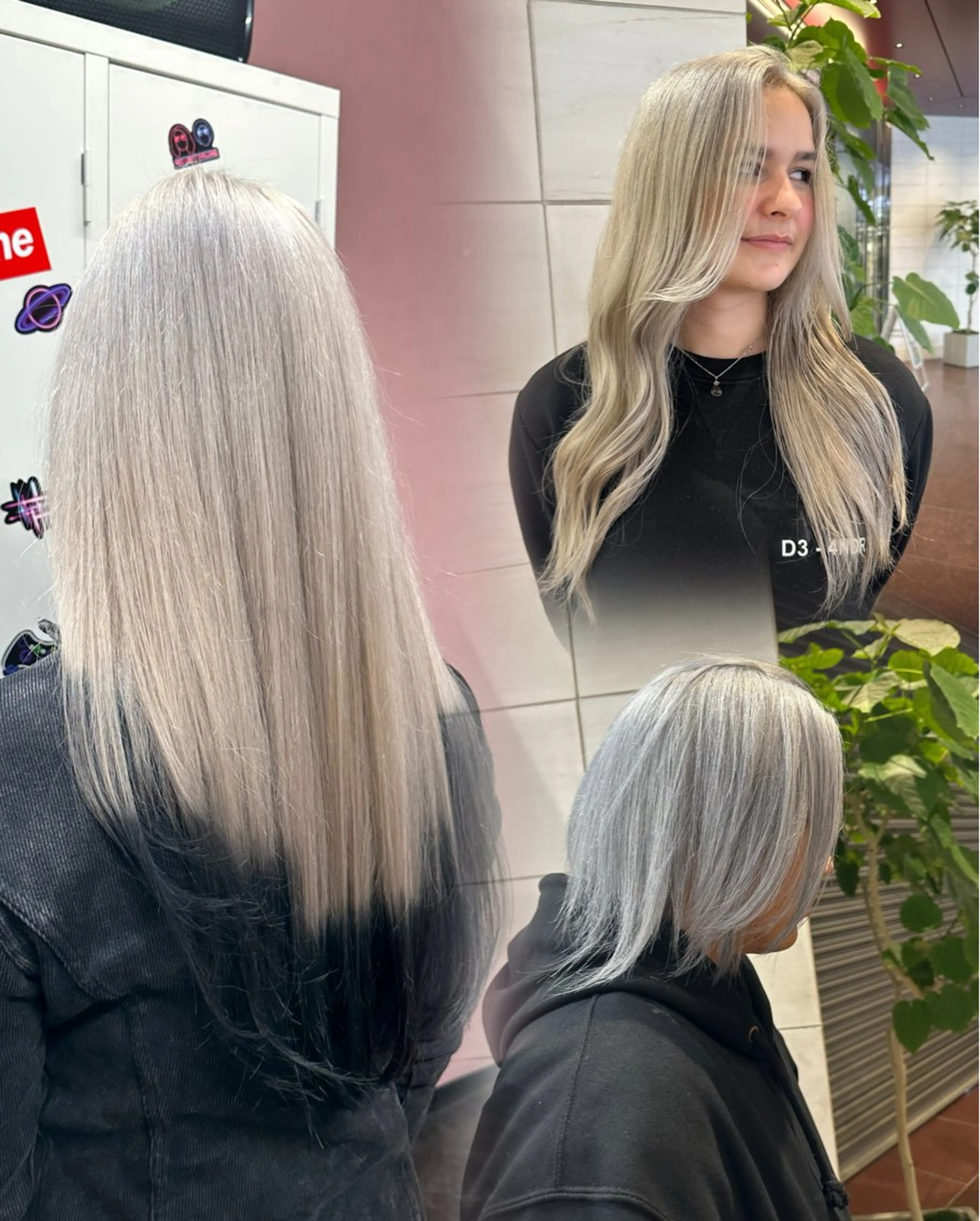 【ハイトーンクーポン】✨カット+2ブリーチ+アディクシーカラーの写真