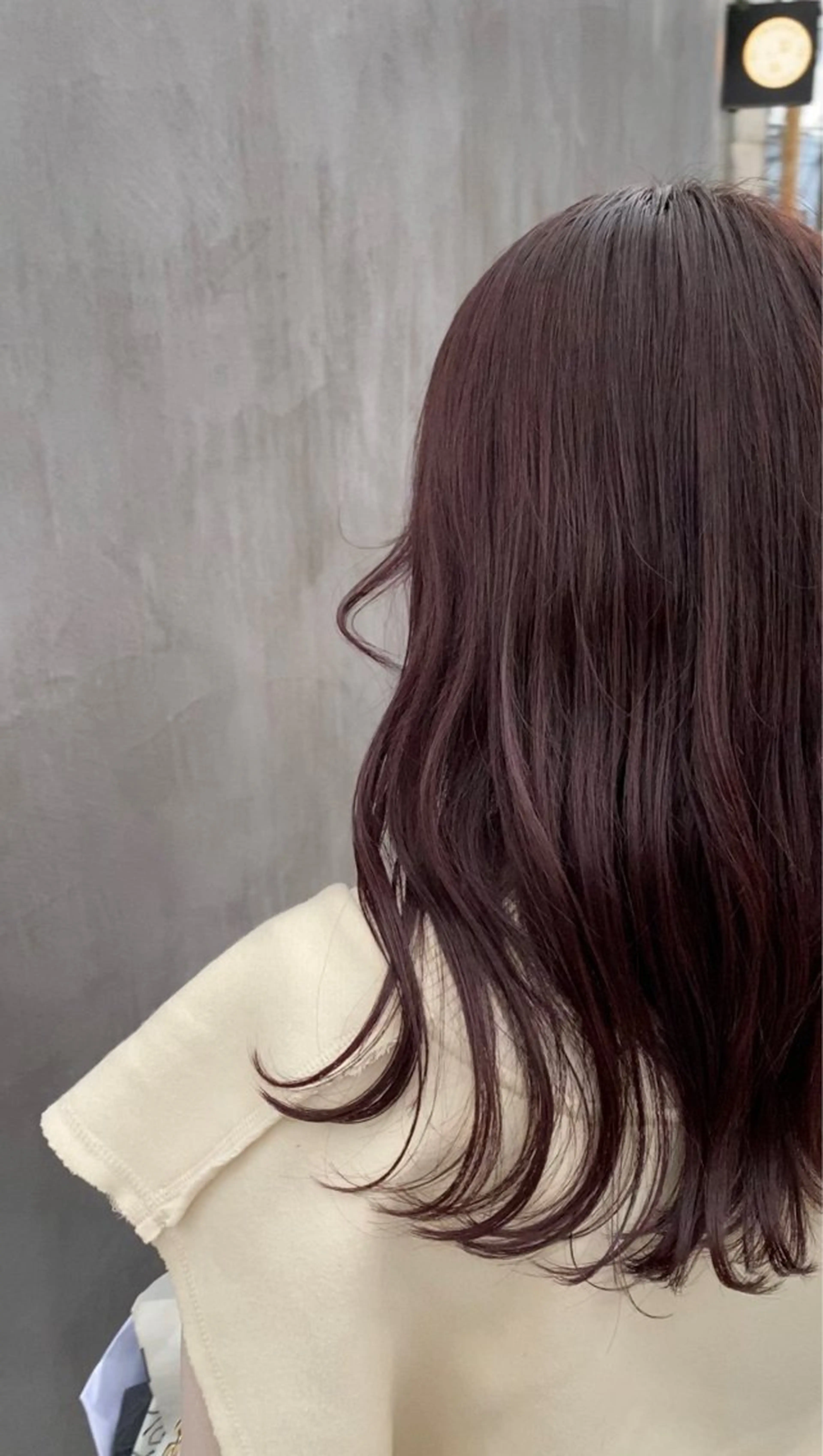 ロング カラー ヘアカラー トリートメント mei｜顔まわり ×透明感カラーのヘアスタイル