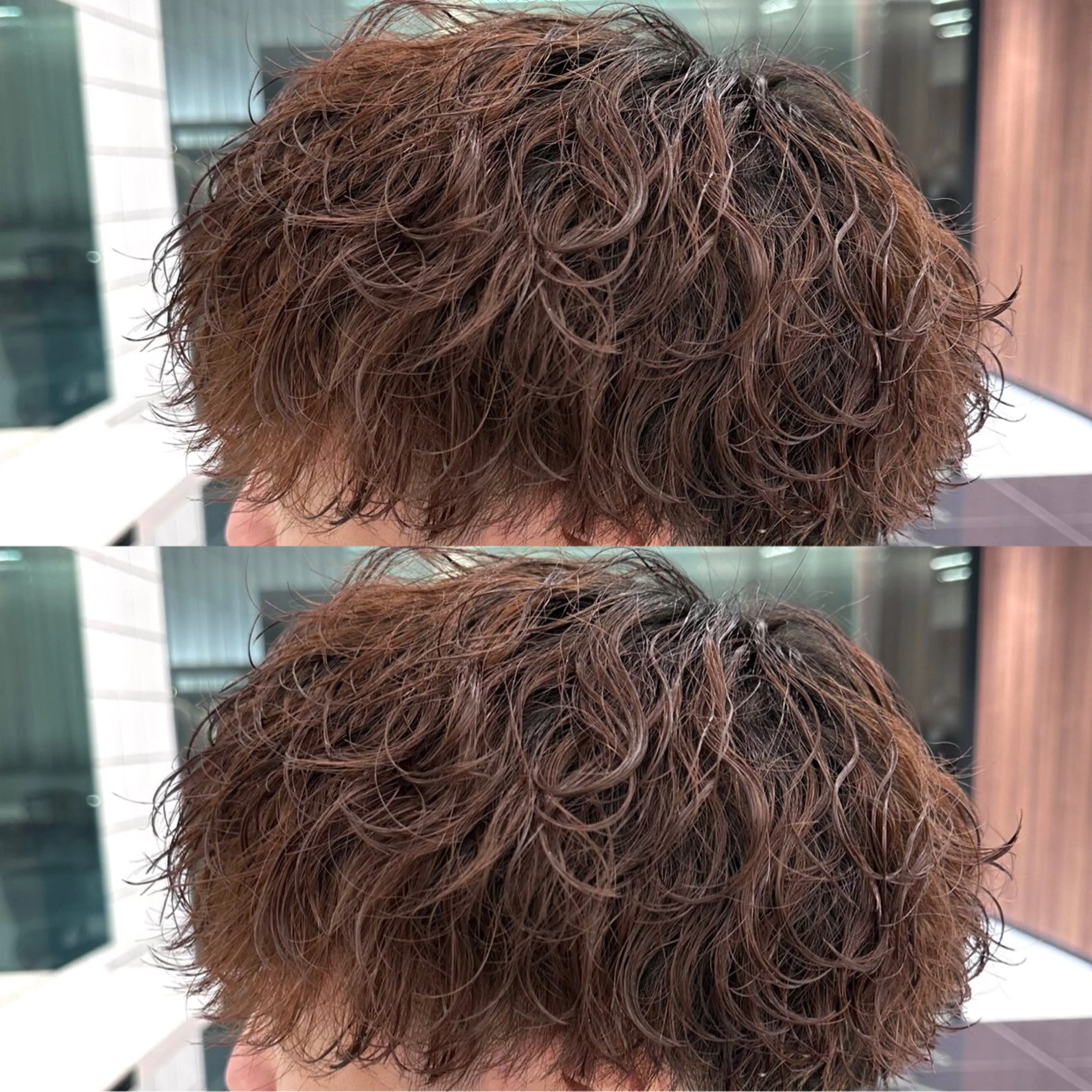 メンズ メンズパーマ 学生（メンズ向け） パーマ 白髪ぼかし/白髪 メッシュ/ゆうとのヘアスタイル